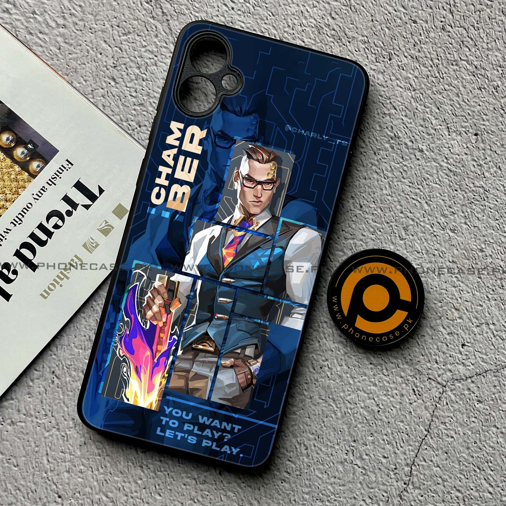 Samsung Galaxy A05 - Battle-Ready Series - Premium Metal Printed soft Bumper shock Proof Case