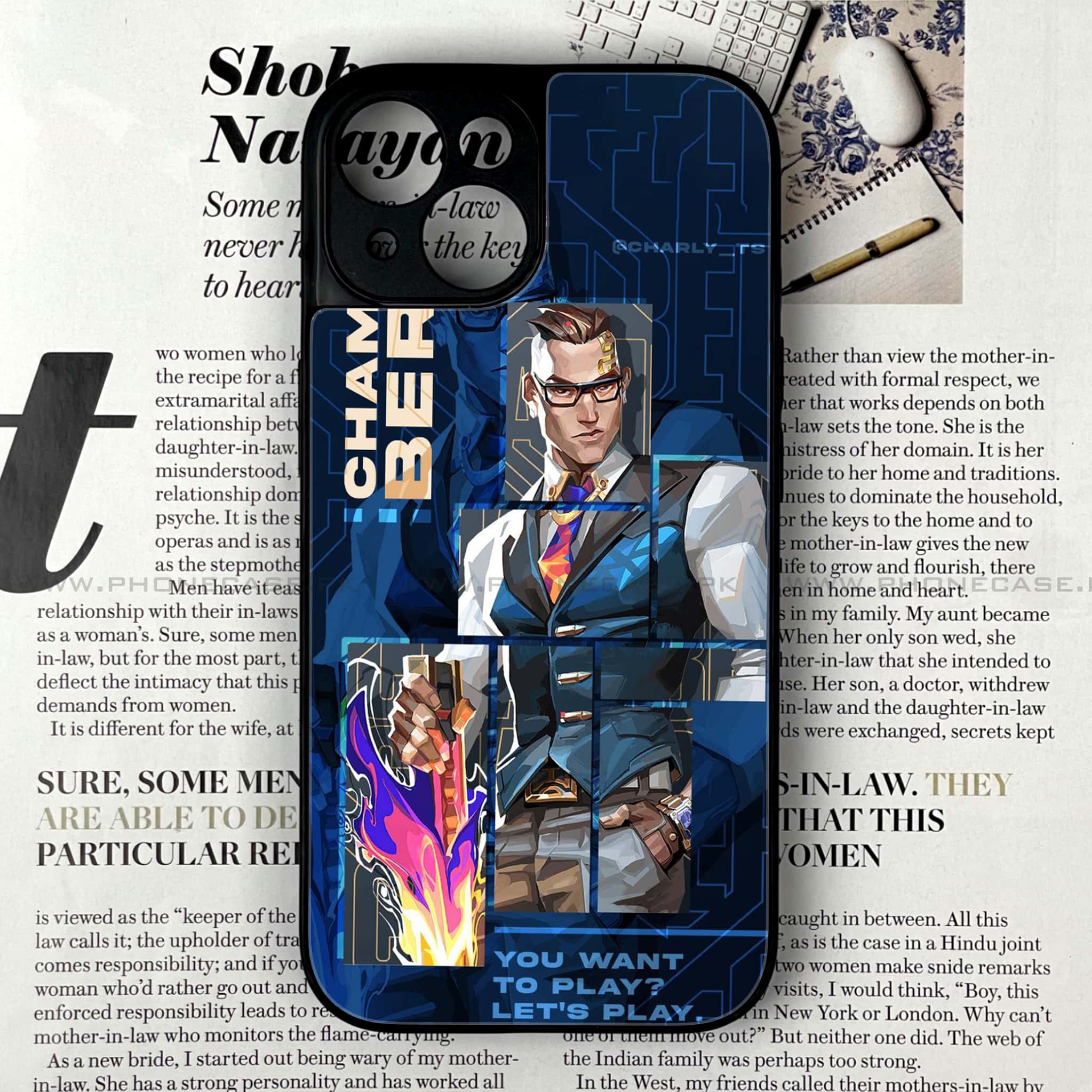 iPhone 14 - Battle-Ready Series - Premium Metal Printed soft Bumper shock Proof Case
