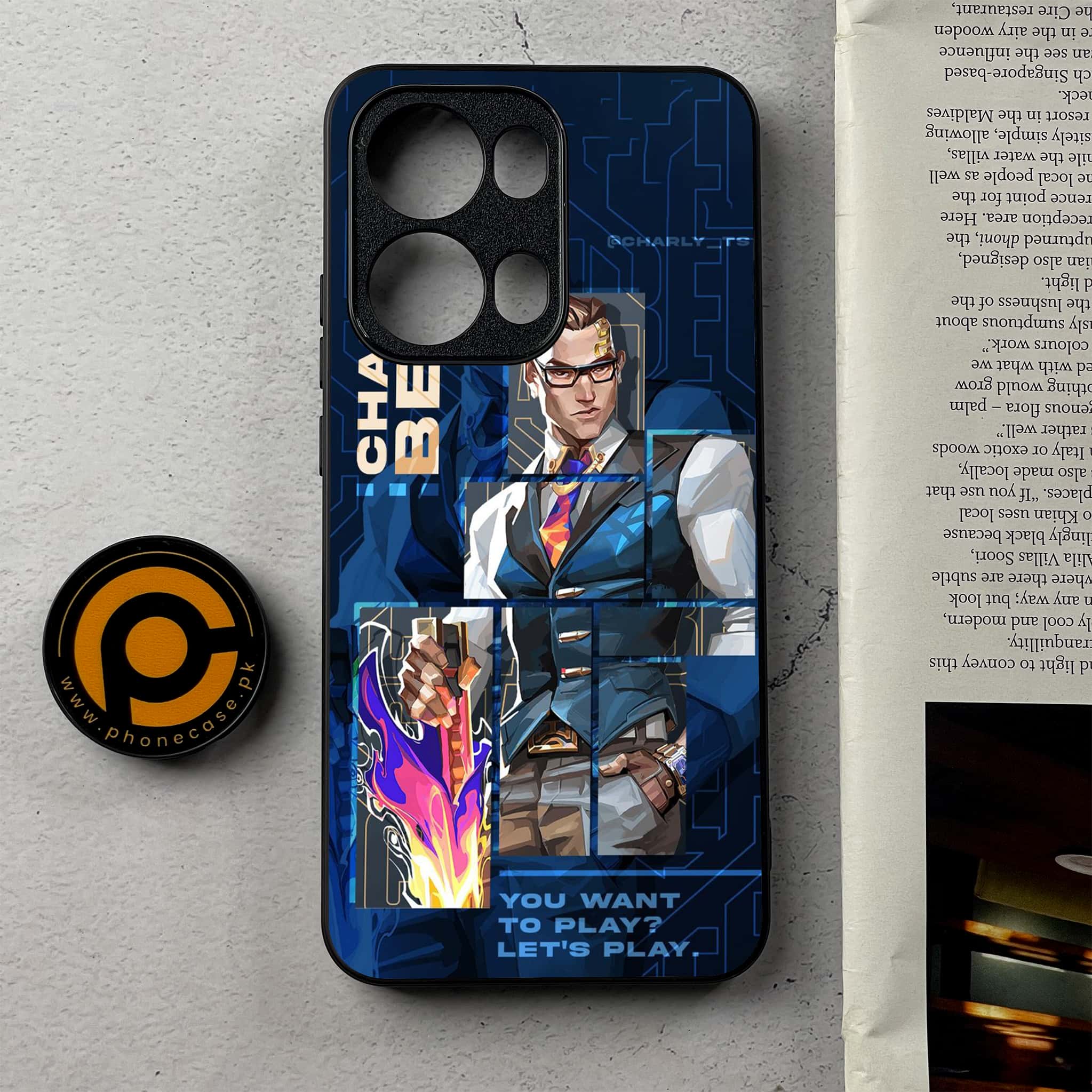 Oppo Reno 13 Pro - Battle-Ready - Premium Metal Printed Soft Bumper Shockproof Case
