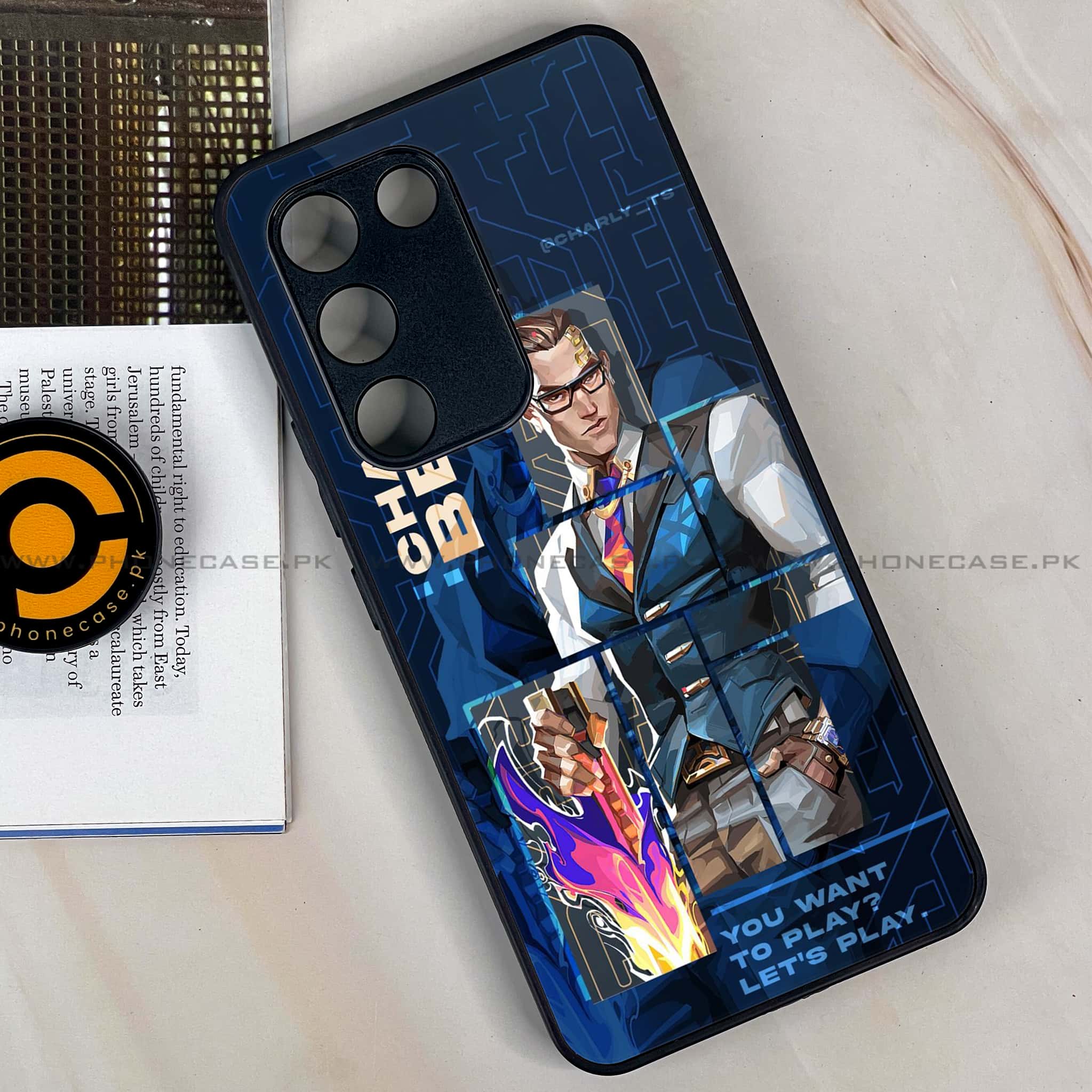 Vivo Y200e -  Battle-Ready - Premium Metal Printed soft Bumper shock Proof Case