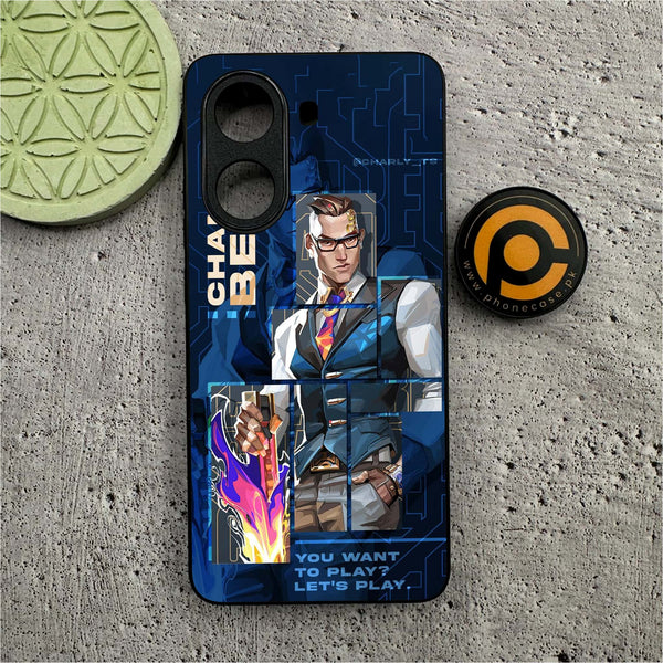 Xiaomi Poco X7 Pro 5G - Battle-Ready Series - Premium Metal  Printed soft Bumper shock Proof Case