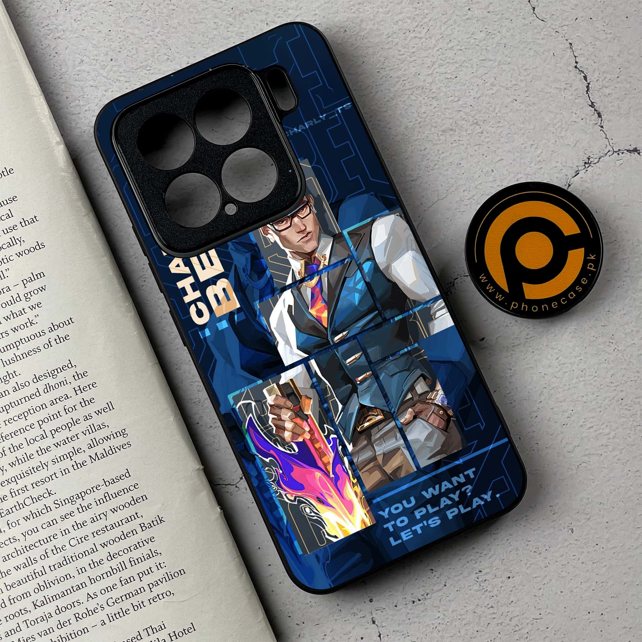Xiaomi 15 - Battle-Ready Series - Premium Metal Printed soft Bumper shock Proof Case