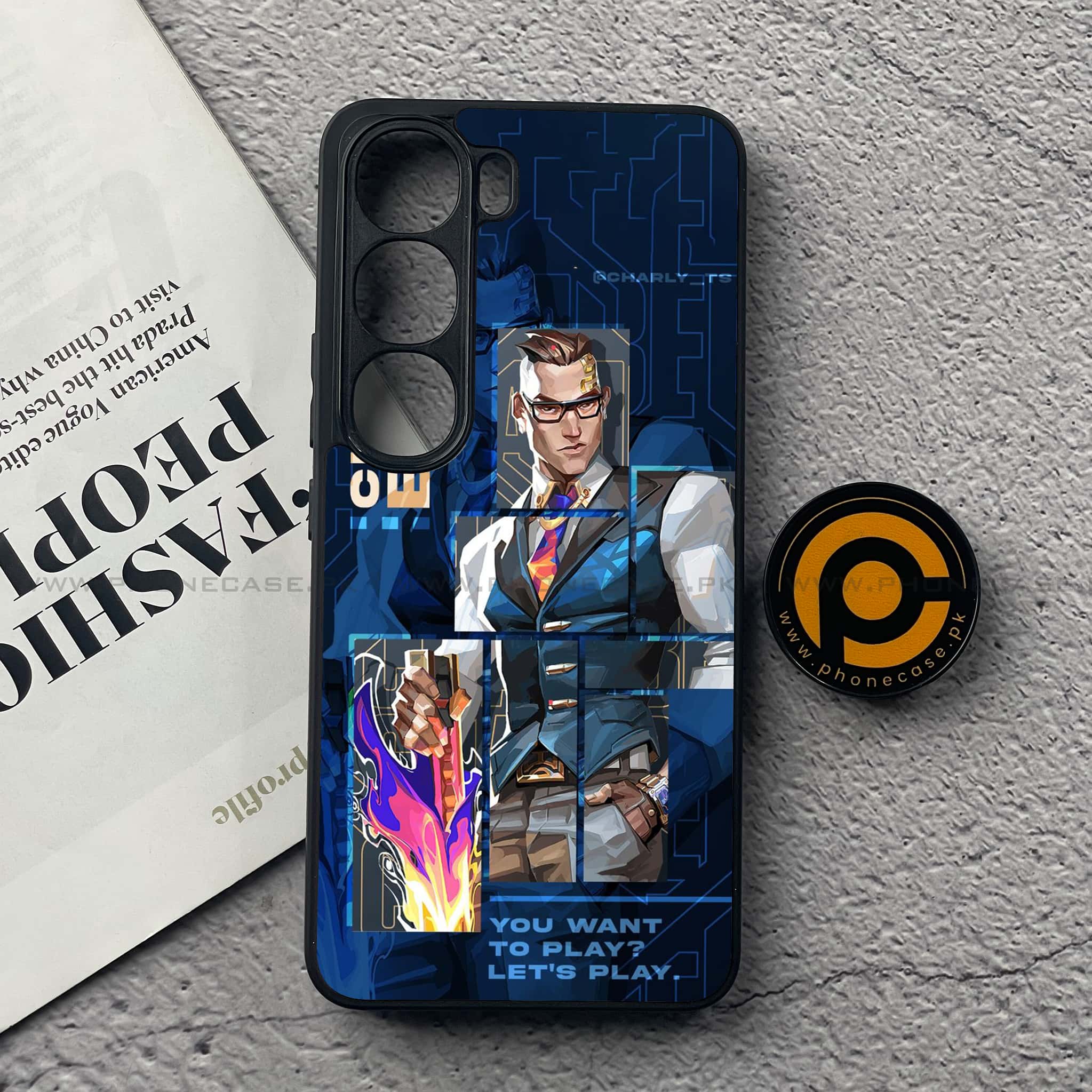 Vivo Y200 4G - Battle-Ready Series - Premium Metal Printed soft Bumper Shock Proof Case