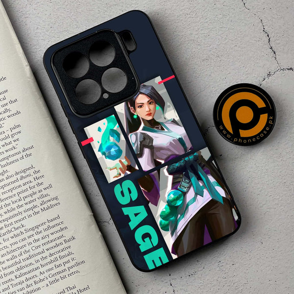 Xiaomi 15 - Battle-Ready Series - Premium Metal Printed soft Bumper shock Proof Case