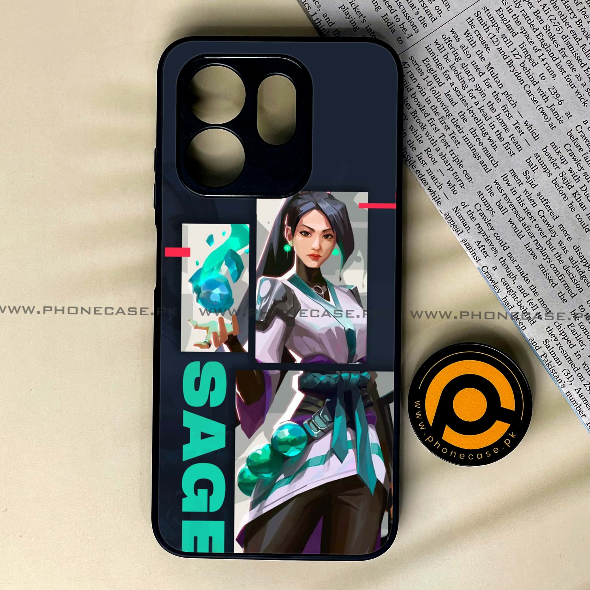 Infinix Smart 9 HD - Battle-Ready Series - Premium Metal Printed soft Bumper shock Proof Case