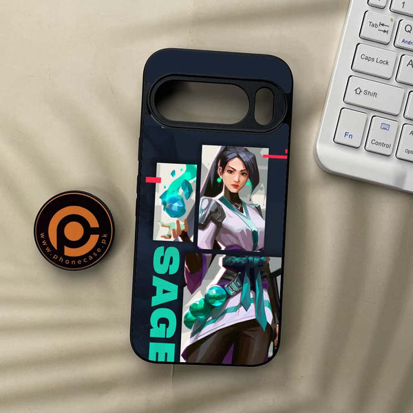 Google Pixel 10 Pro  -  Battle-Ready Series - Premium Metal Printed soft Bumper Shock Proof Case