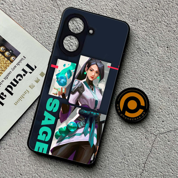 Xiaomi Redmi A5 - Battle-Ready Series - Premium Metal Printed soft Bumper shock Proof Case