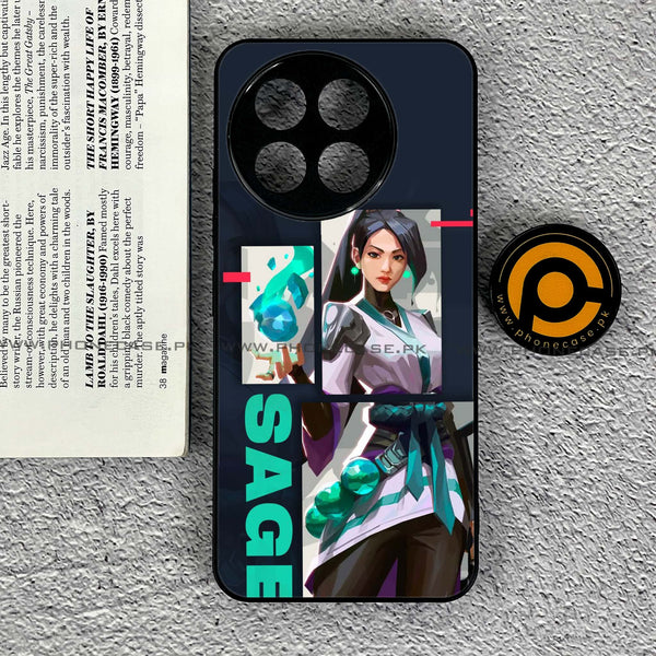 OnePlus Ace 5 - Battle-Ready Series - Premium Metal Printed soft Bumper shock Proof Case