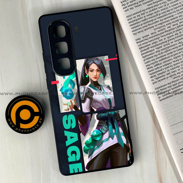 Infinix Hot 60 Pro Plus - Battle-Ready Series - Premium Metal Printed soft Bumper shock Proof Case