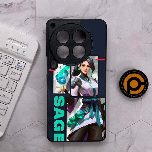 Tecno Camon 30 Premier - Battle-Ready Series - Premium Metal Printed soft Bumper shock Proof Case
