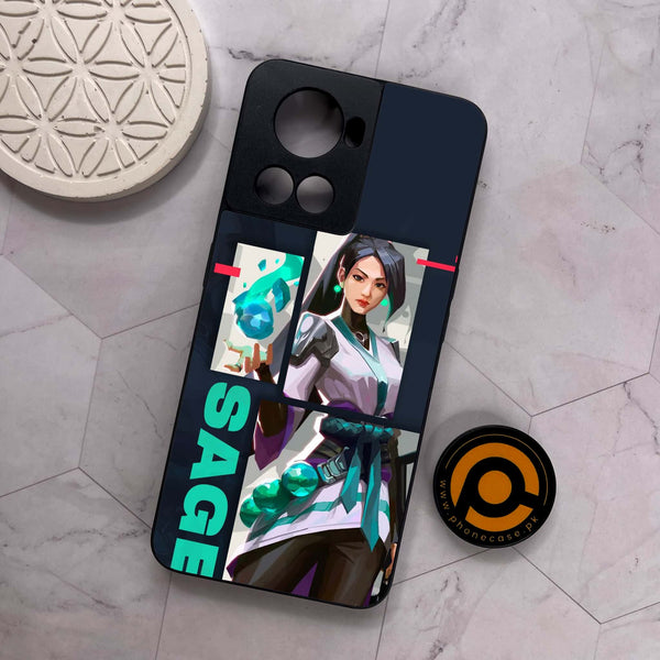 OnePlus 10R - Battle-Ready - Premium Metal Printed soft Bumper shock Proof Case