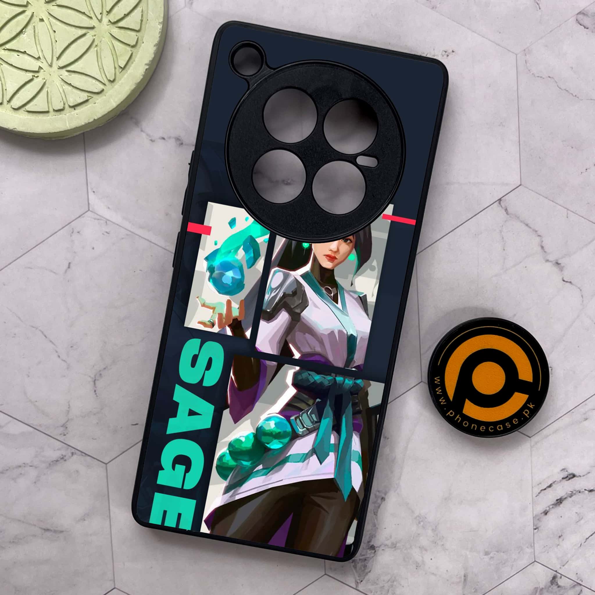 Infinix Zero 40 5G - Battle-Ready Series - Premium Metal Printed soft Bumper shock Proof Case