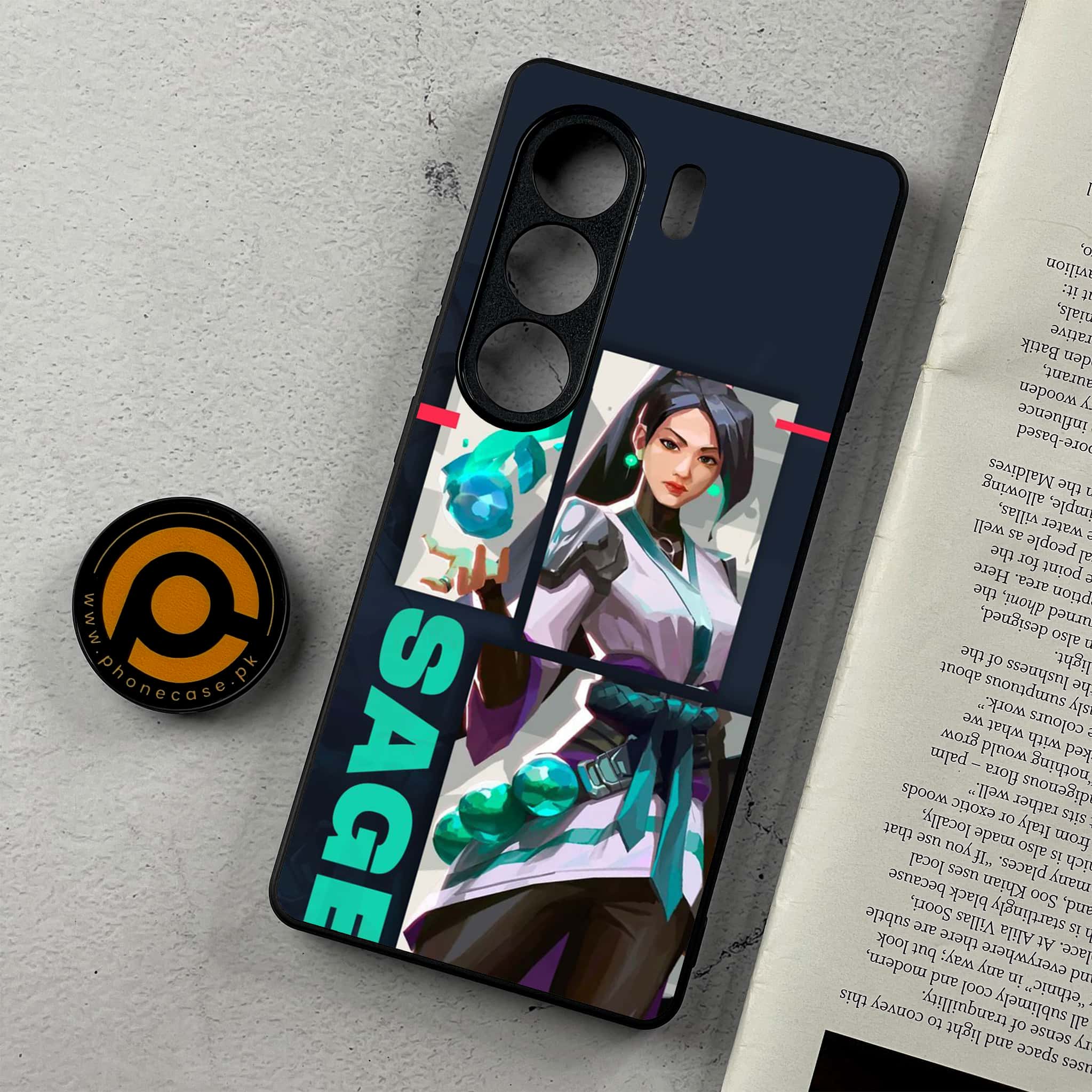 Tecno Camon 40 Pro - Battle-Ready Series  - Premium Metal Printed Soft Bumper Shockproof Case