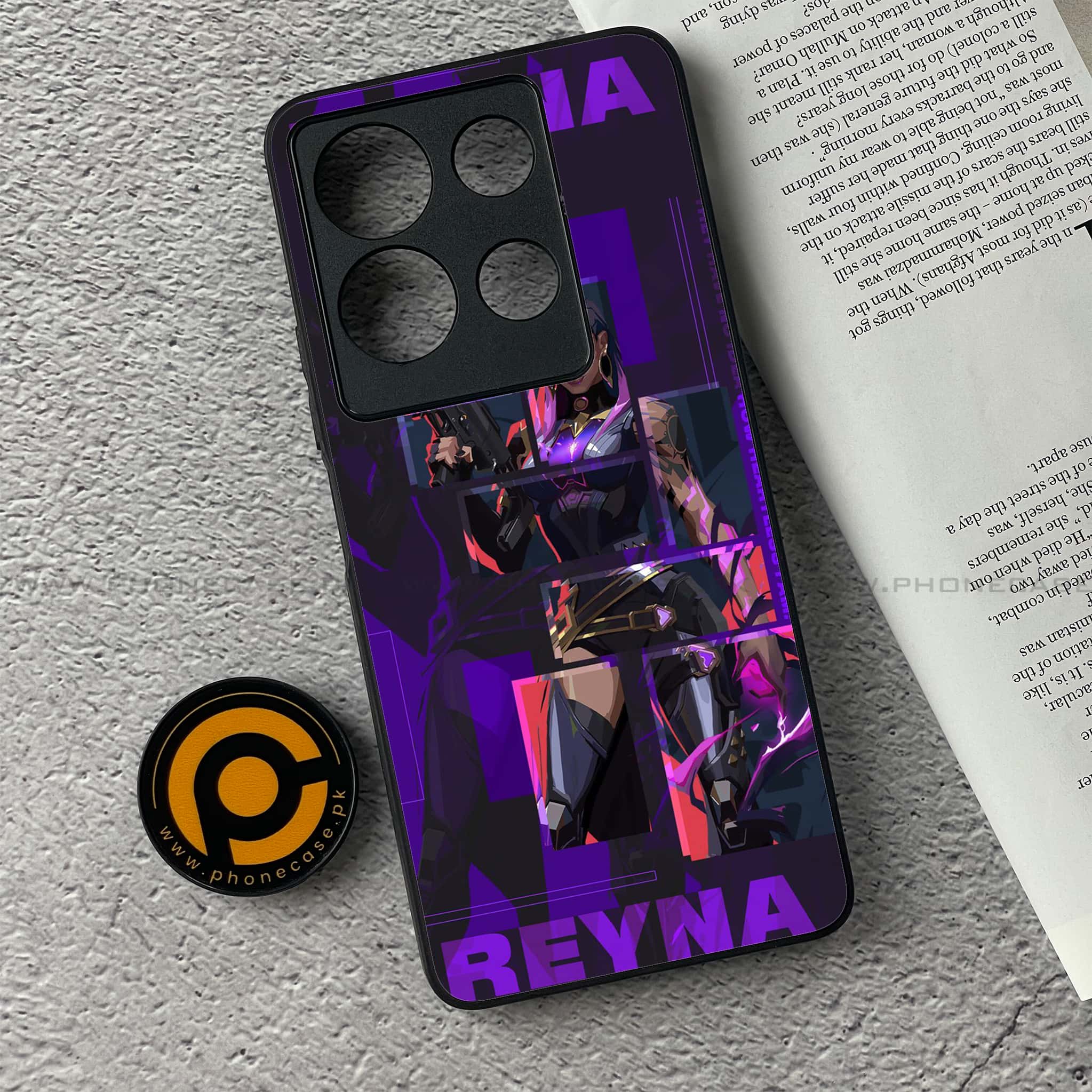 Infinix Note 30 - Battle-Ready Series - Premium Printed Glass soft Bumper shock Proof Case
