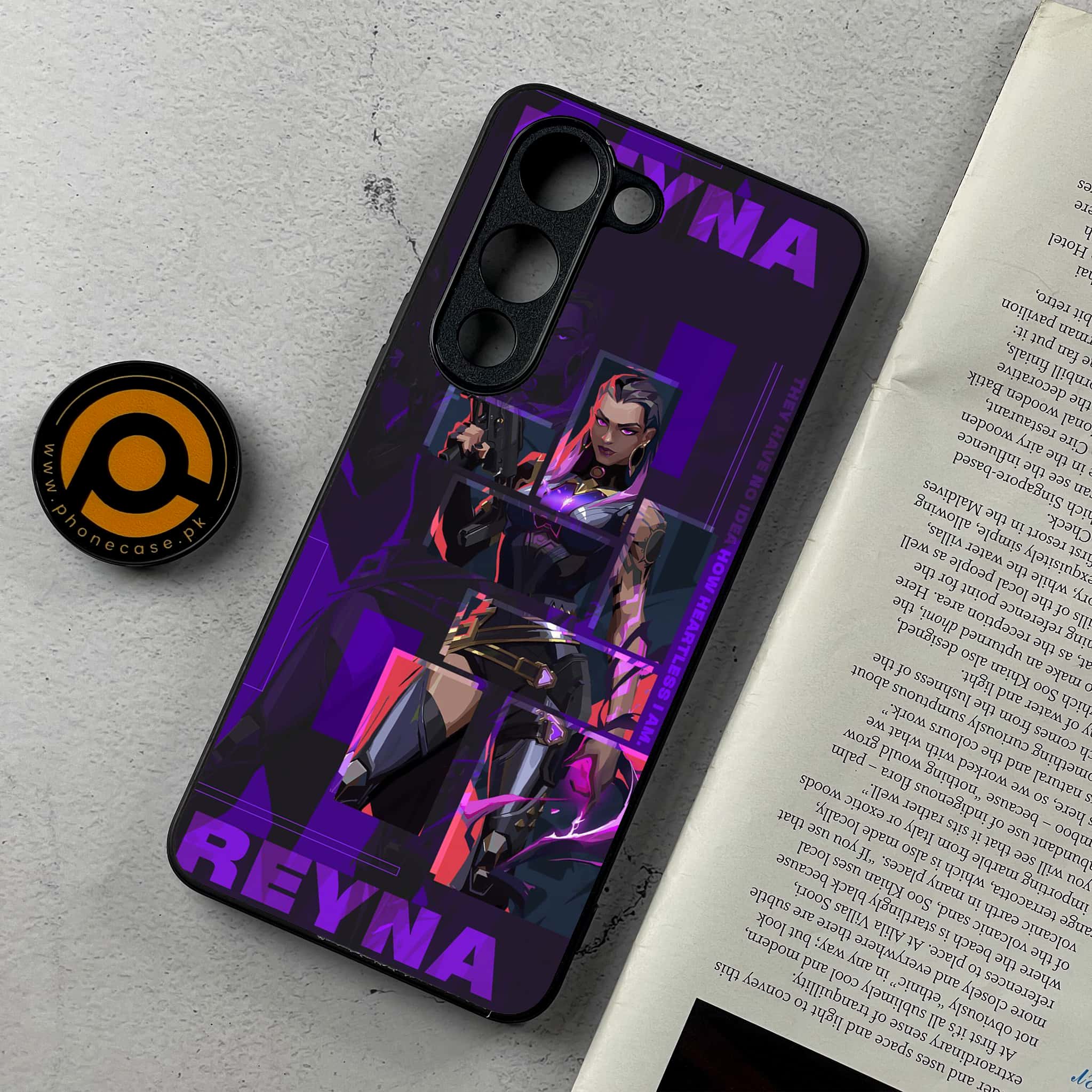 Vivo Y04 - Battle-Ready Series - Premium Metal Printed Soft Bumper Shockproof Case