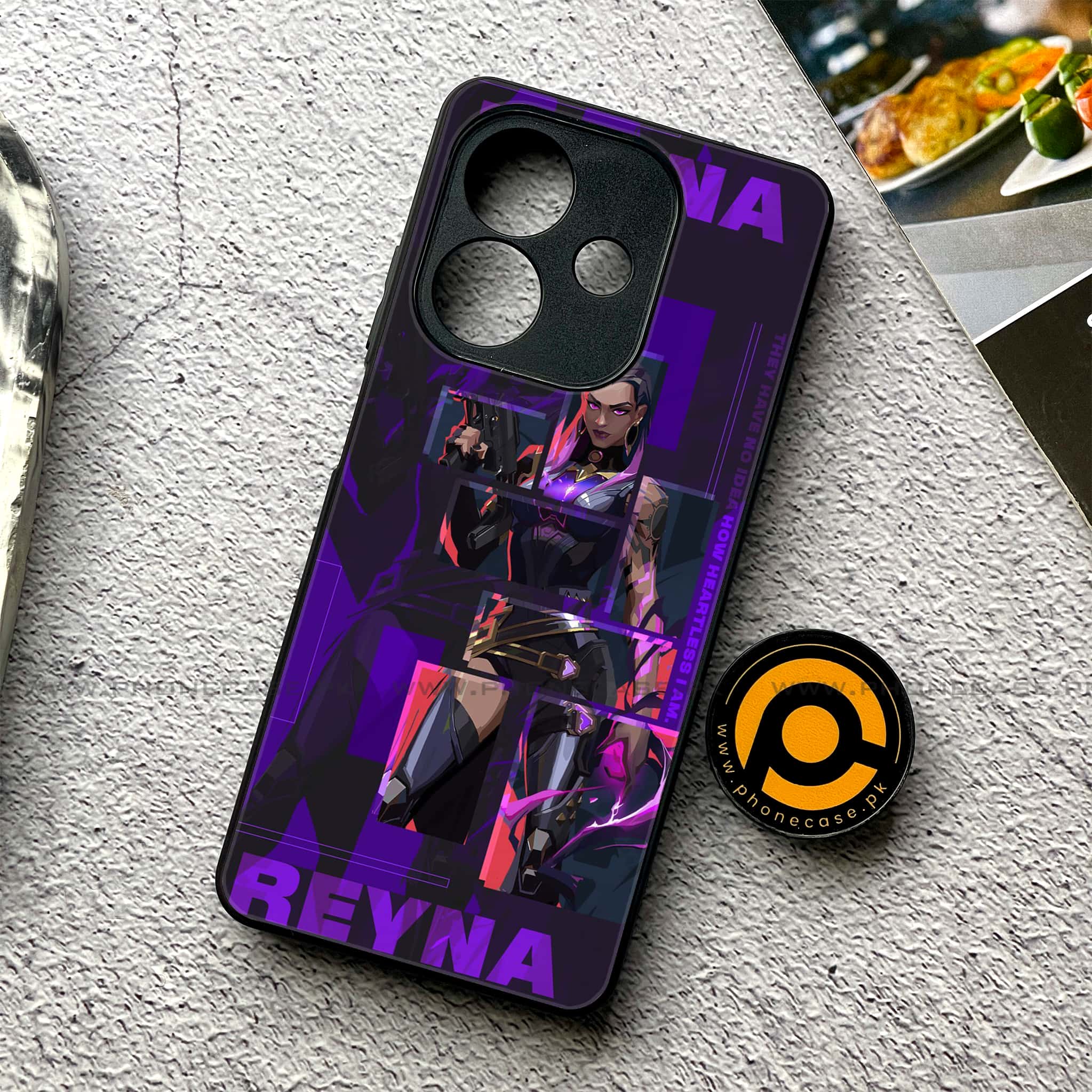 Oppo A5i - Battle-Ready Series - Premium Metal Printed soft Bumper shock Proof Case