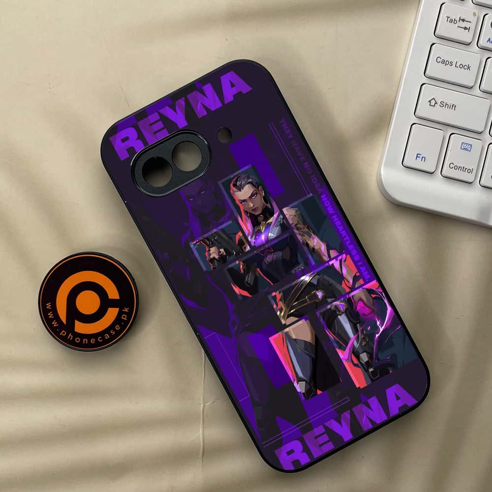 Google Pixel 9a -  Battle-Ready Series - Premium Metal Printed soft Bumper Shock Proof Case