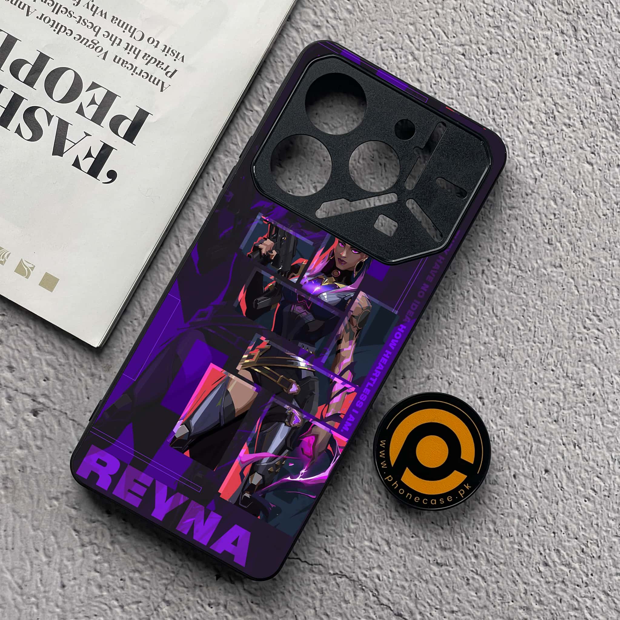 Tecno Pova 6 Neo - Battle-Ready Series - Premium Metal  Printed soft Bumper shock Proof Case