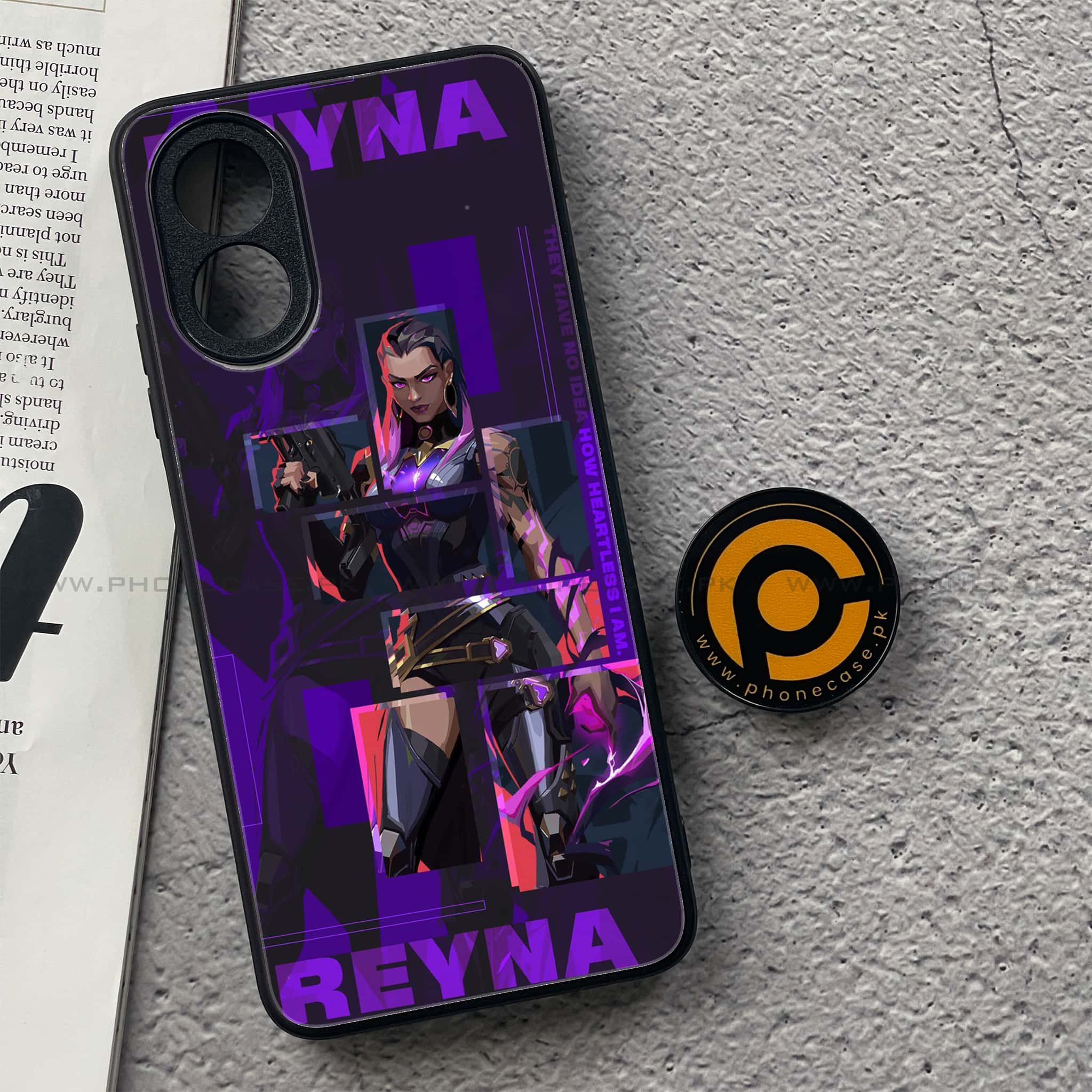 Oppo A18 4G - Battle-Ready Series - Premium Metal  Printed soft Bumper shock Proof Case