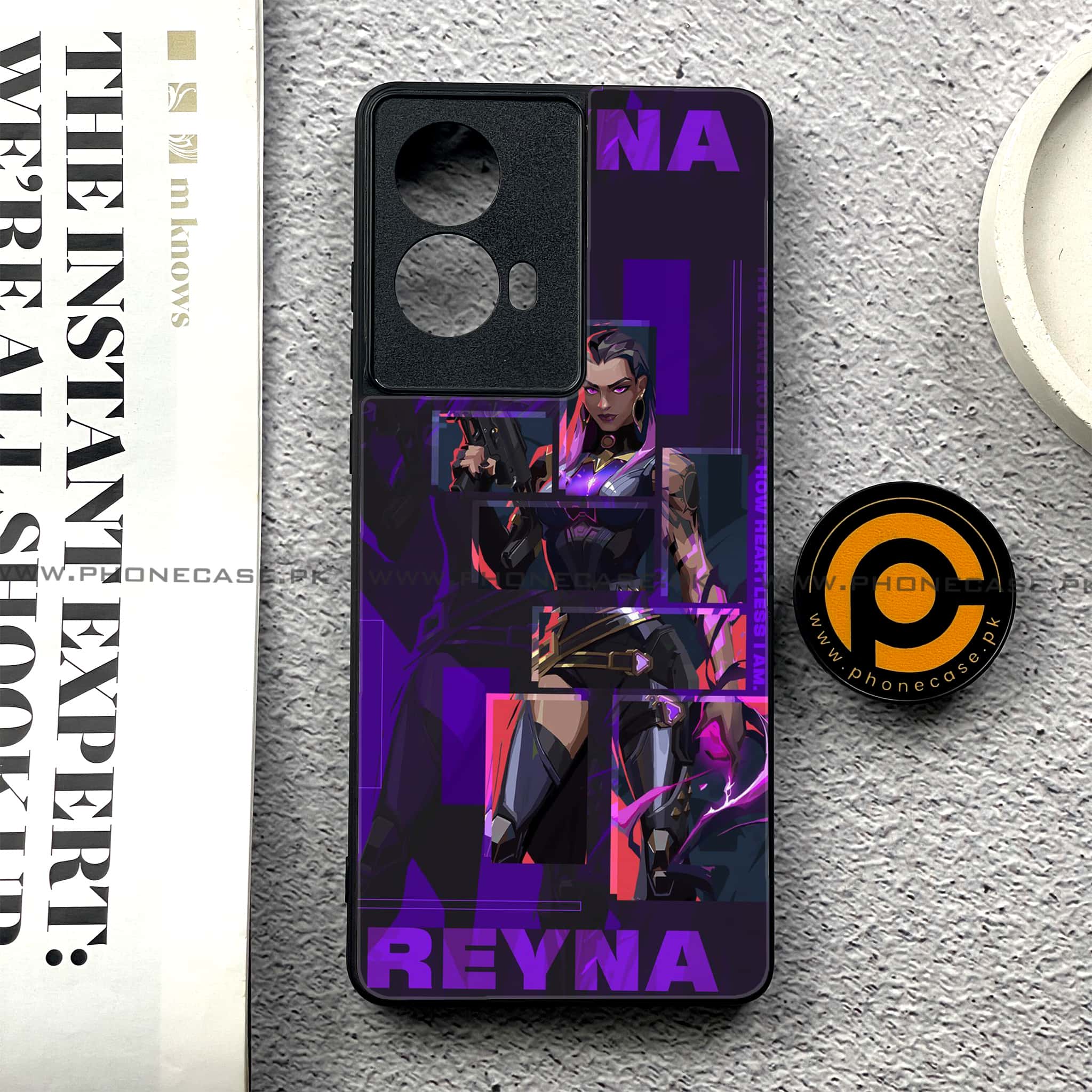 Moto G85 - Battle-Ready Series - Premium Printed Glass soft Bumper shock Proof Case