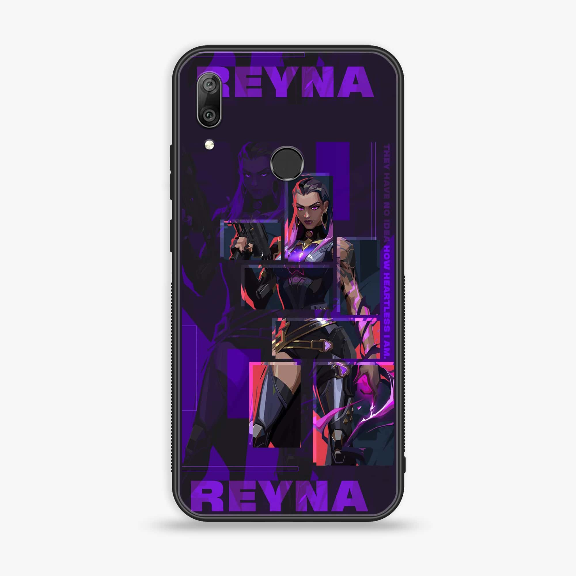 Huawei Y7 Prime (2019) - Battle-Ready Series - Premium Printed Glass soft Bumper shock Proof Case