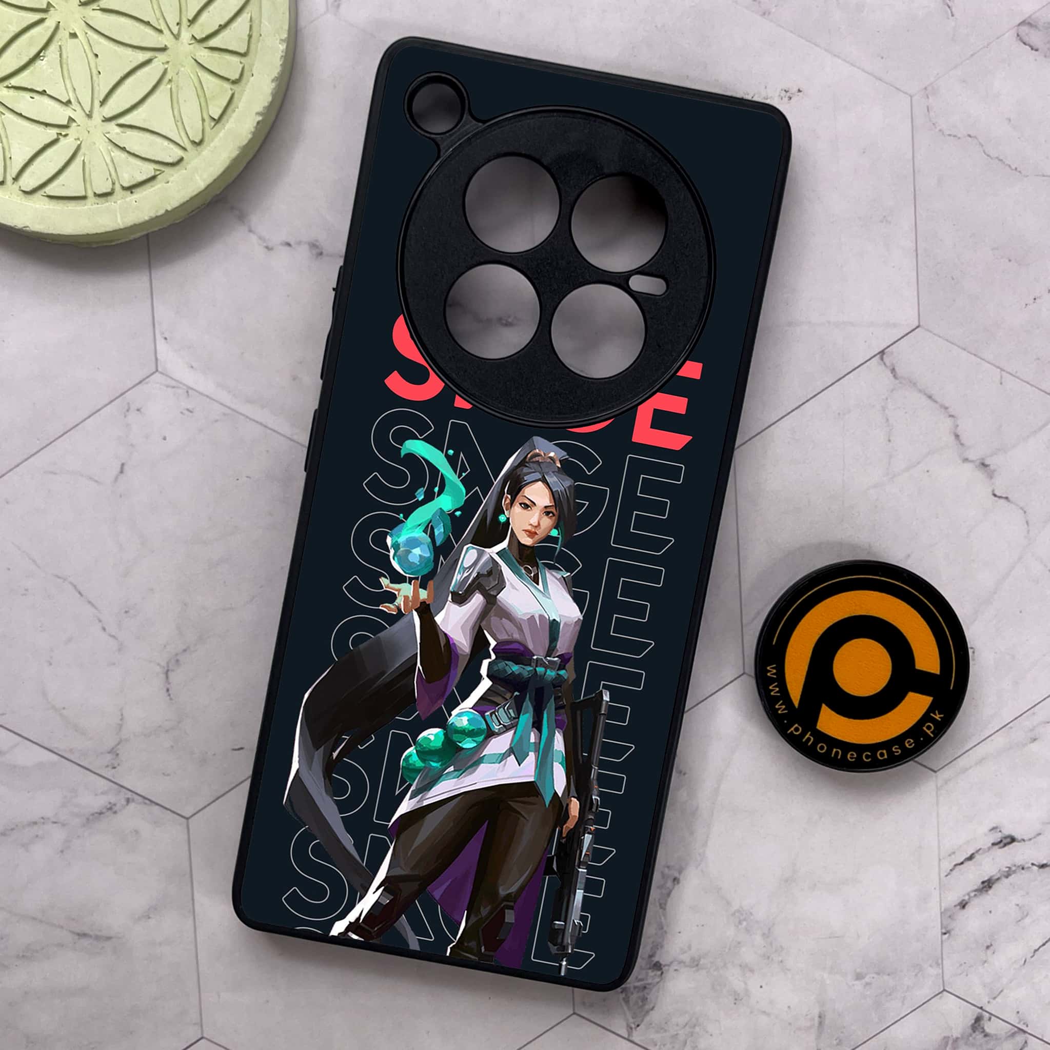 Infinix Zero 40 5G - Battle-Ready Series - Premium Metal Printed soft Bumper shock Proof Case