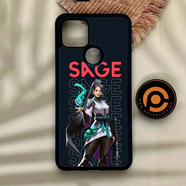 Google Pixel 4a 5G - Battle-Ready Design 3 - Premium Metal Printed Soft Bumper Shock Proof Case