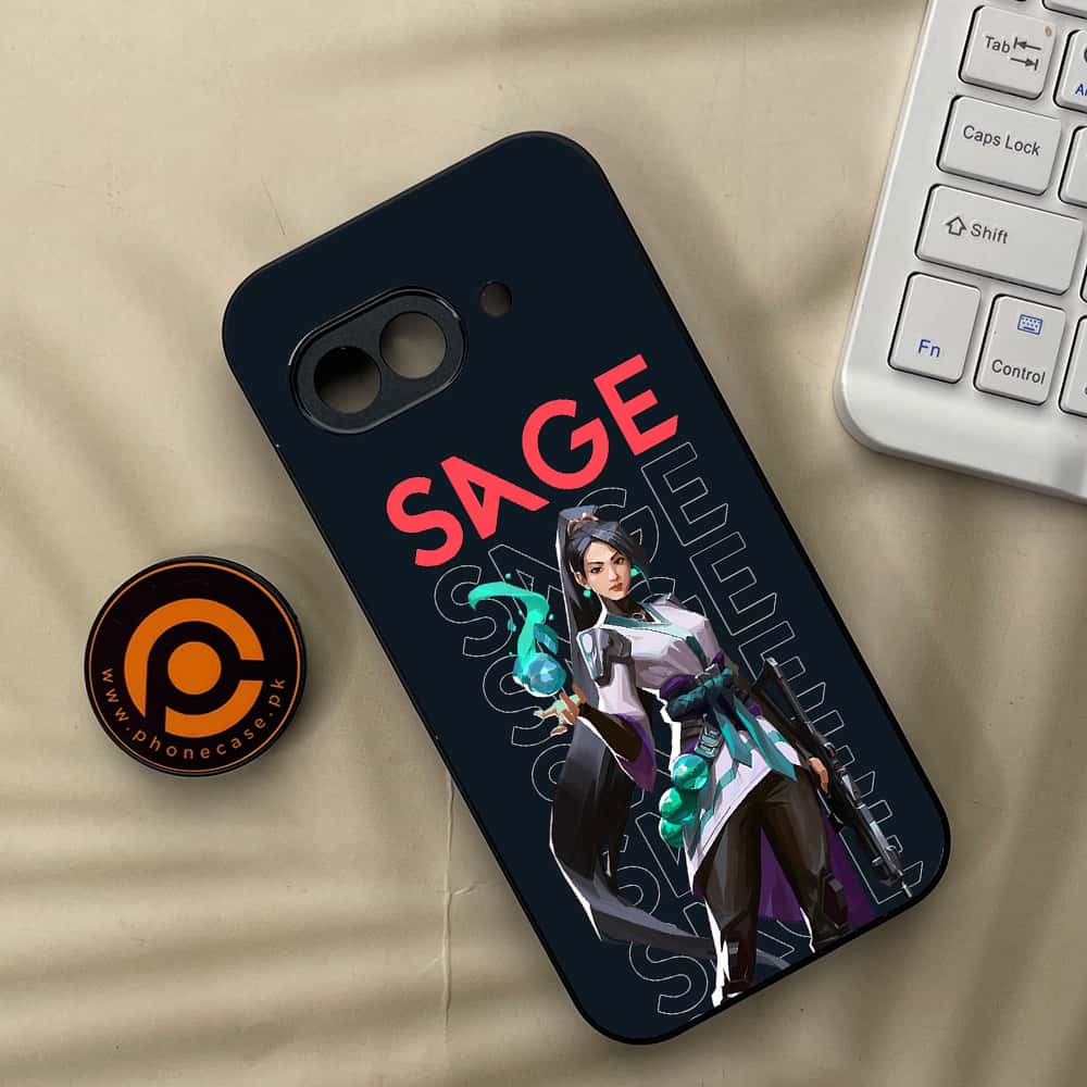 Google Pixel 9a -  Battle-Ready Series - Premium Metal Printed soft Bumper Shock Proof Case