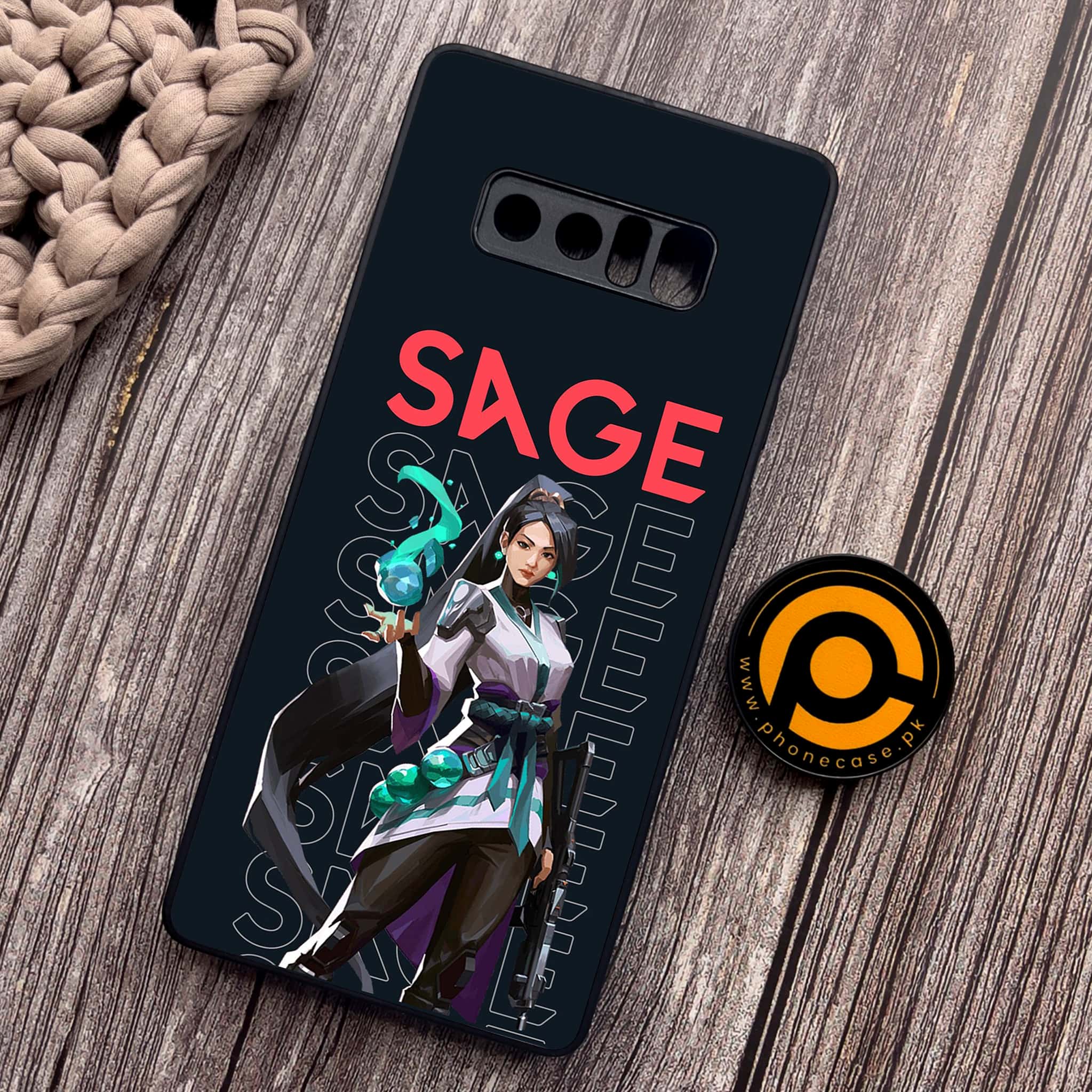 Samsung Galaxy Note 8 - Battle-Ready Series - Premium Metal Printed soft Bumper shock Proof Case