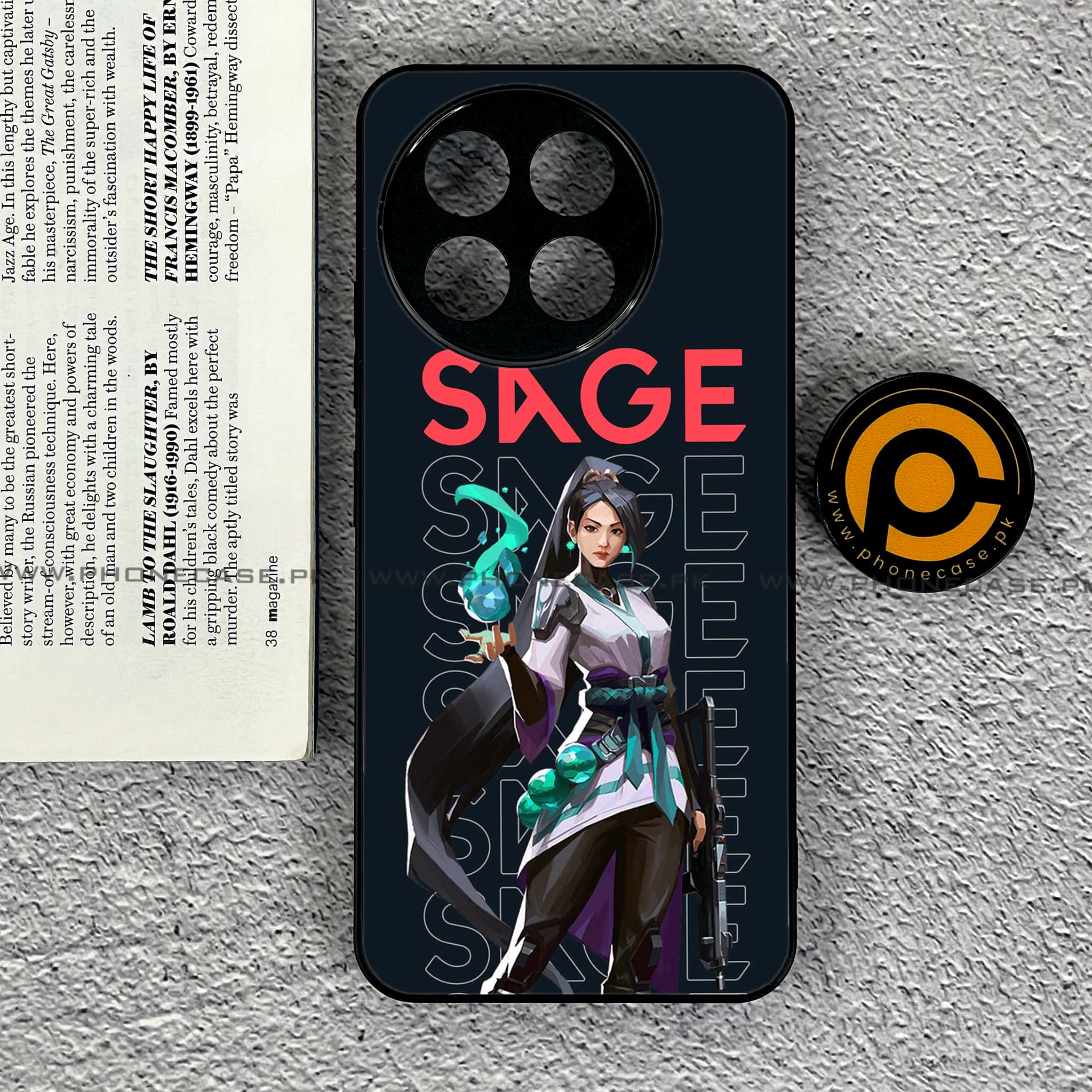 OnePlus Ace 5 - Battle-Ready Series - Premium Metal Printed soft Bumper shock Proof Case