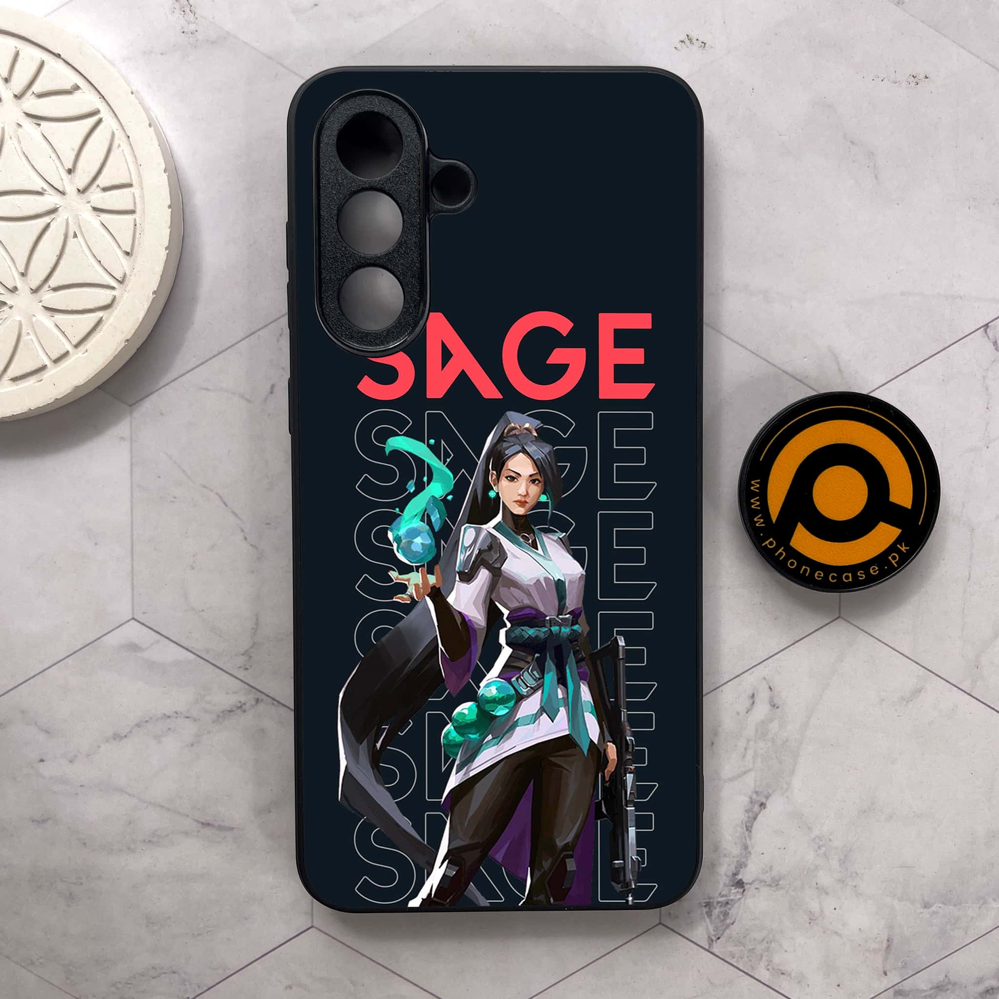 Samsung Galaxy A26 5G - Battle-Ready Series - Premium Metal Printed soft Bumper shock Proof Case