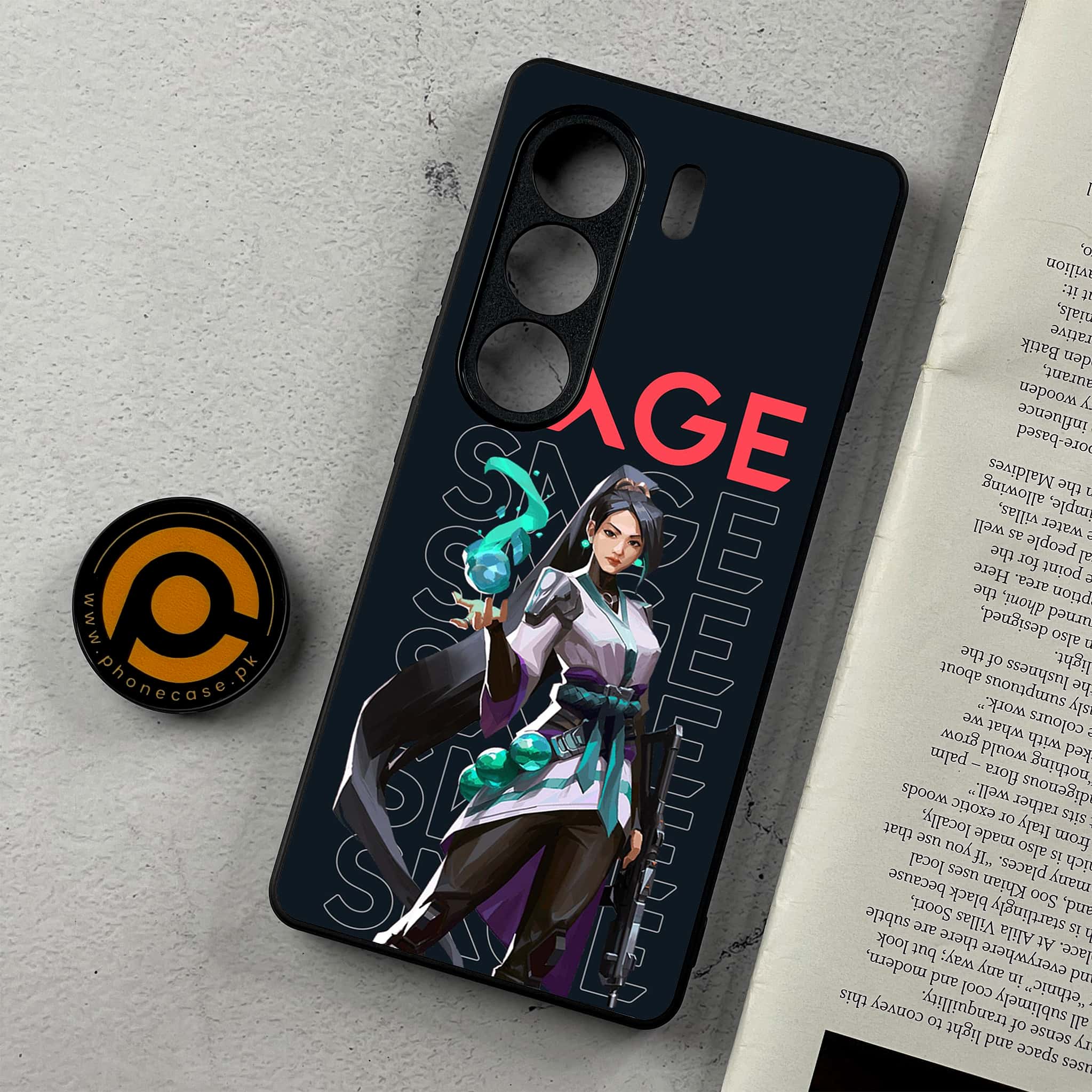 Tecno Camon 40 - Battle-Ready Series  - Premium Metal Printed Soft Bumper Shockproof Case