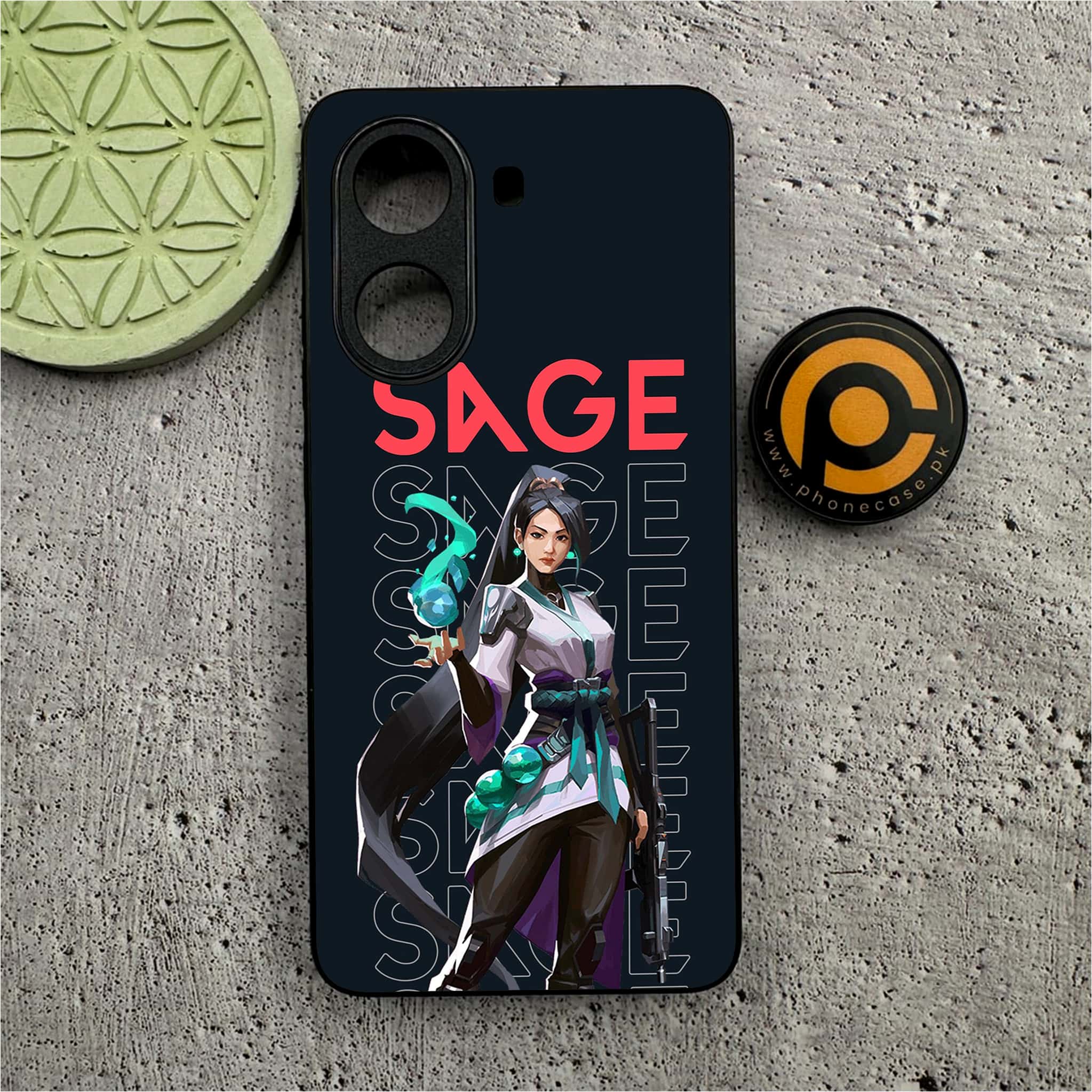 Xiaomi Poco X7 Pro 5G - Battle-Ready Series - Premium Metal  Printed soft Bumper shock Proof Case