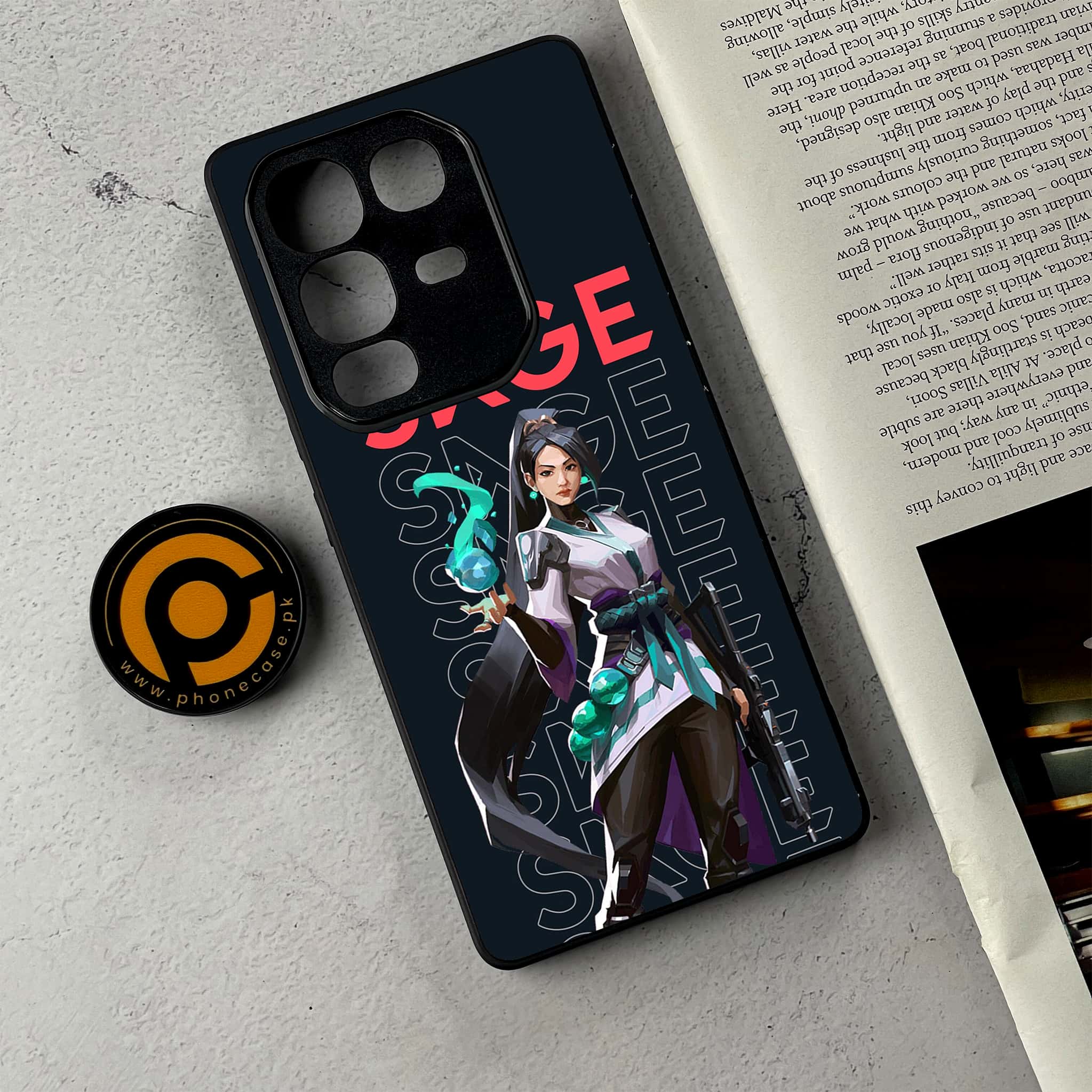 Infinix Note 50 Pro Plus - Battle-Ready Series - Premium Metal Printed Soft Bumper Shockproof Case