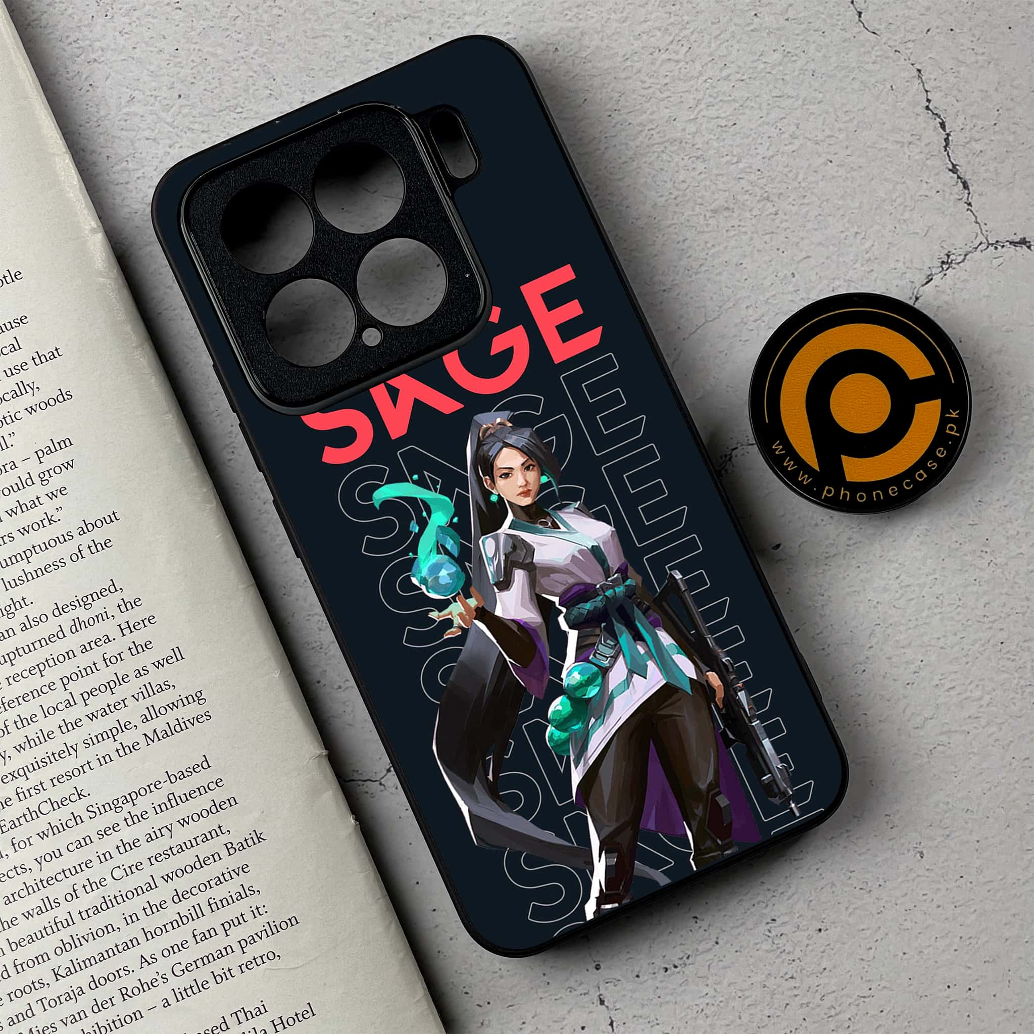Xiaomi 15 - Battle-Ready Series - Premium Metal Printed soft Bumper shock Proof Case