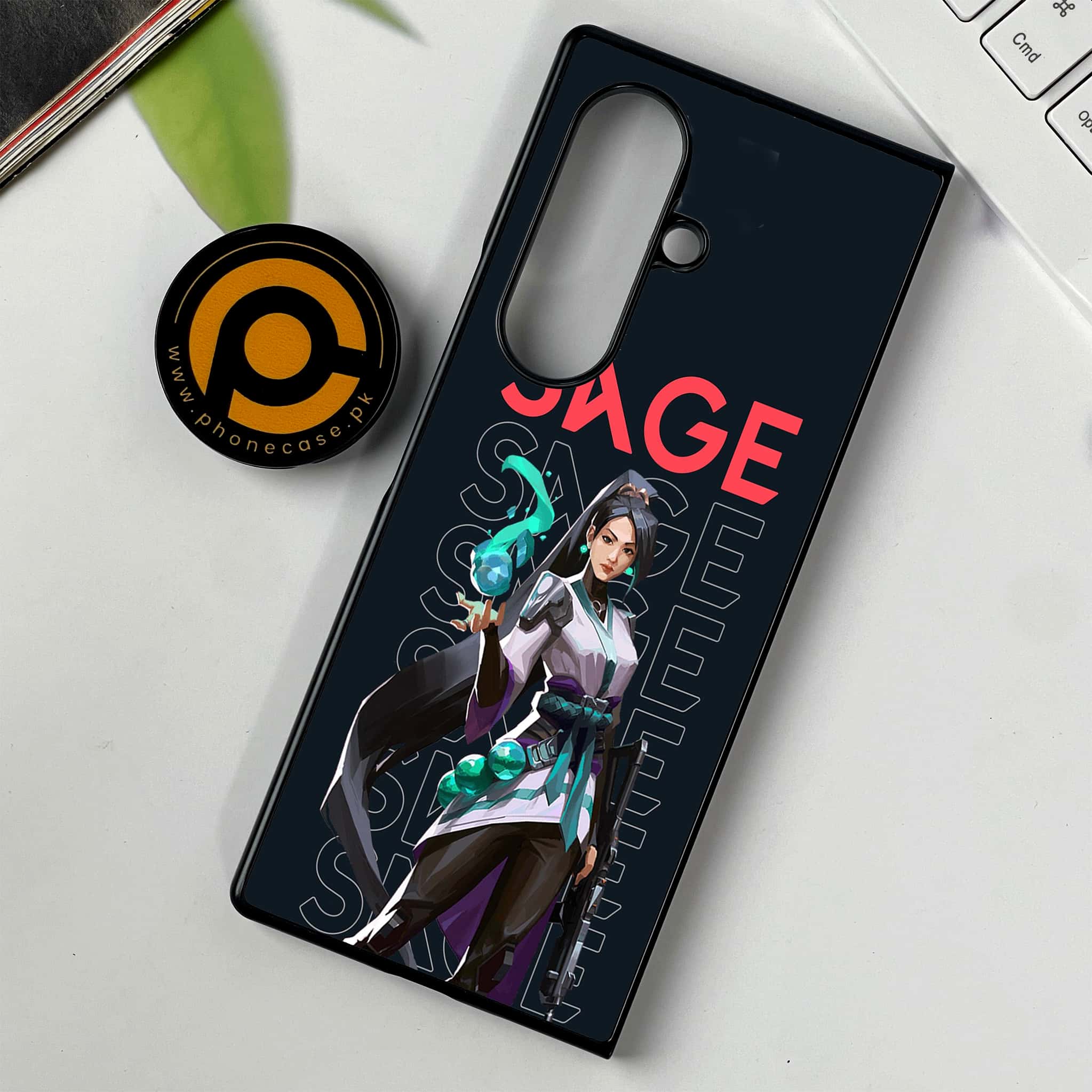 Samsung Galaxy Z Fold 7 - Battle-Ready Series - Premium Metal Printed soft Bumper shock Proof Case