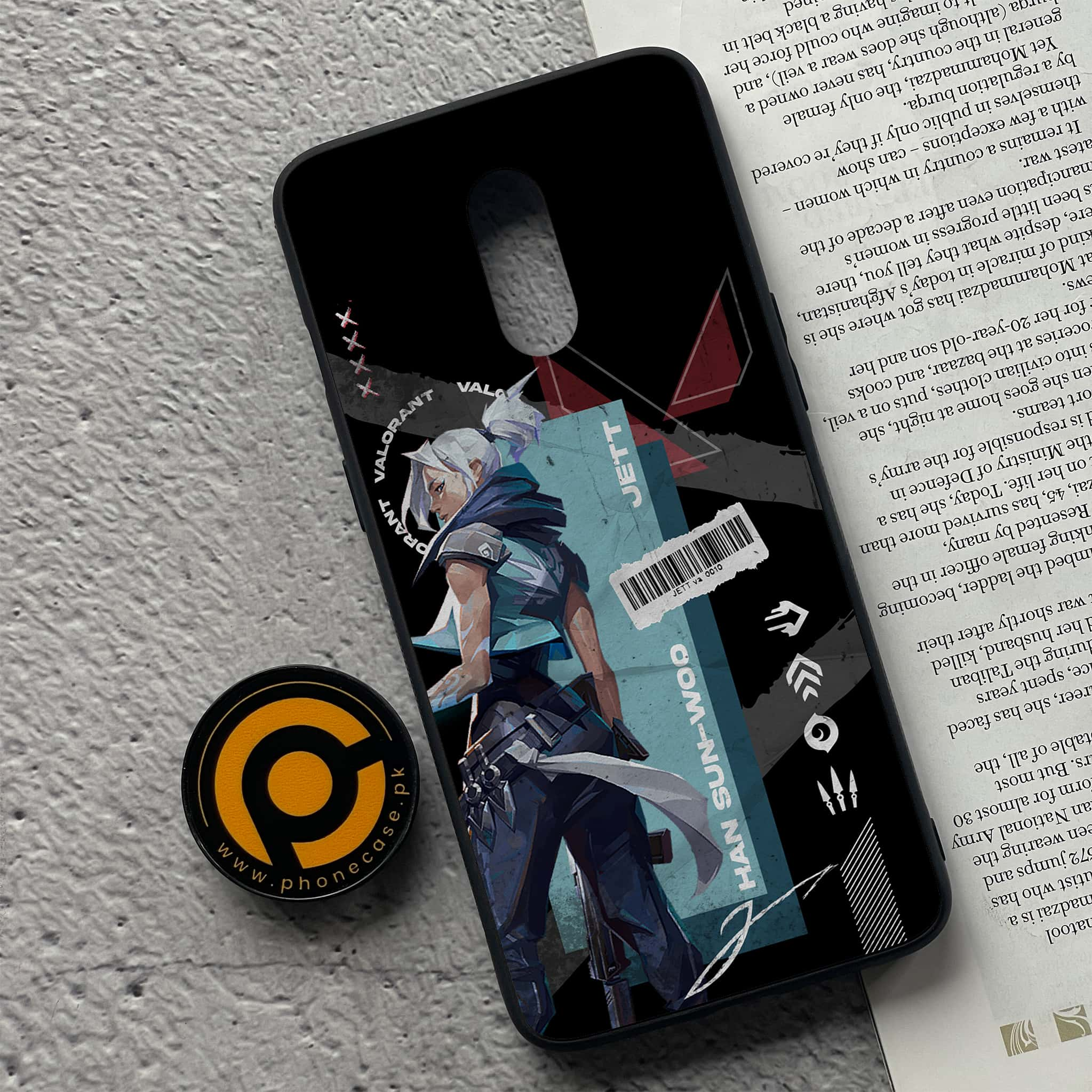 OnePlus 7 - Battle-Ready Series - Premium Printed Glass soft Bumper shock Proof Case