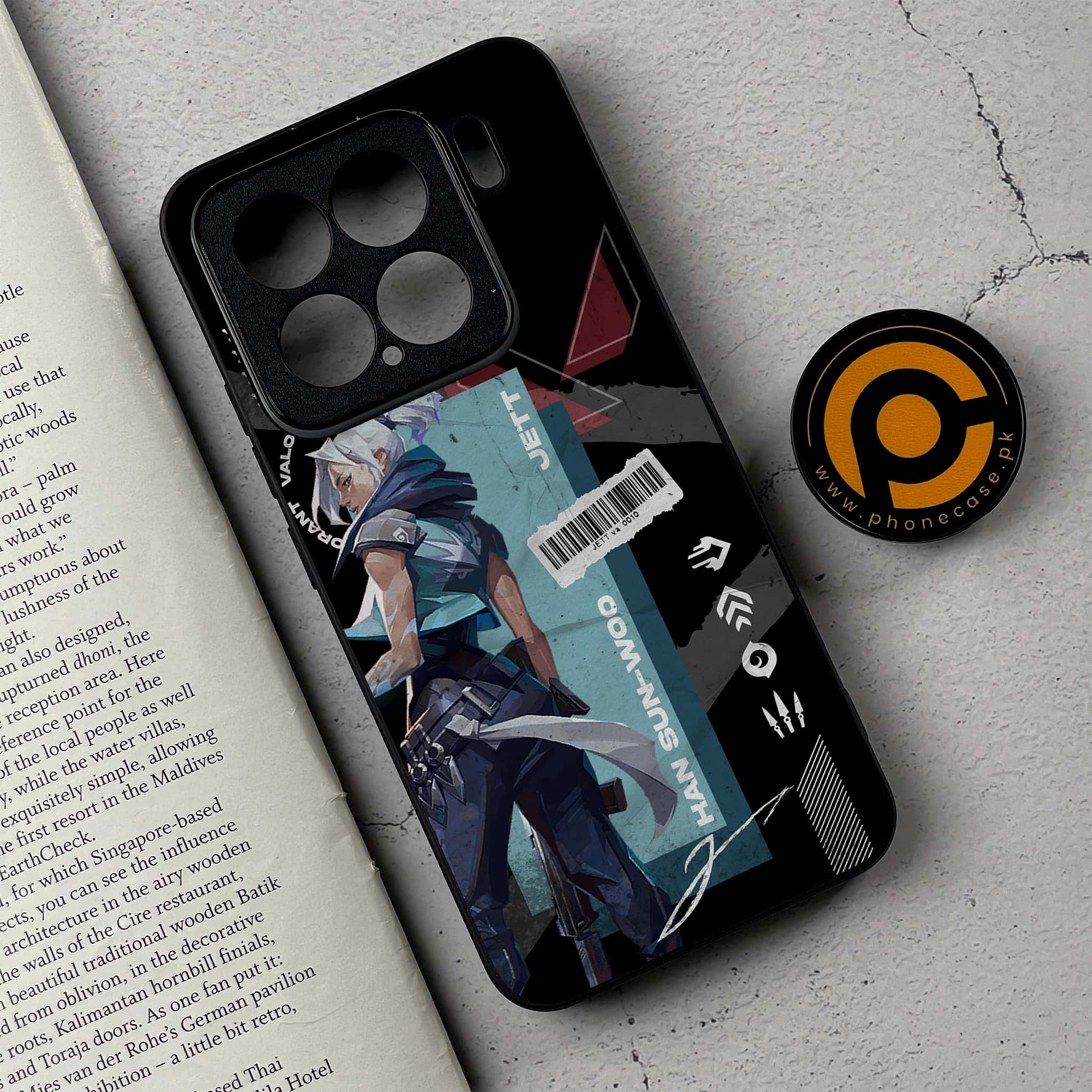 Xiaomi 15 - Battle-Ready Series - Premium Metal Printed soft Bumper shock Proof Case