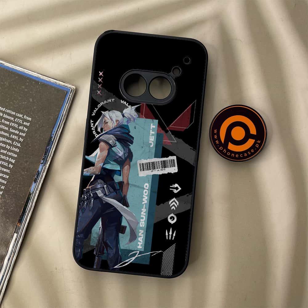 Nothing Phone (2a) - Battle-Ready Series - Premium Metal Printed soft Bumper Shock Proof Case
