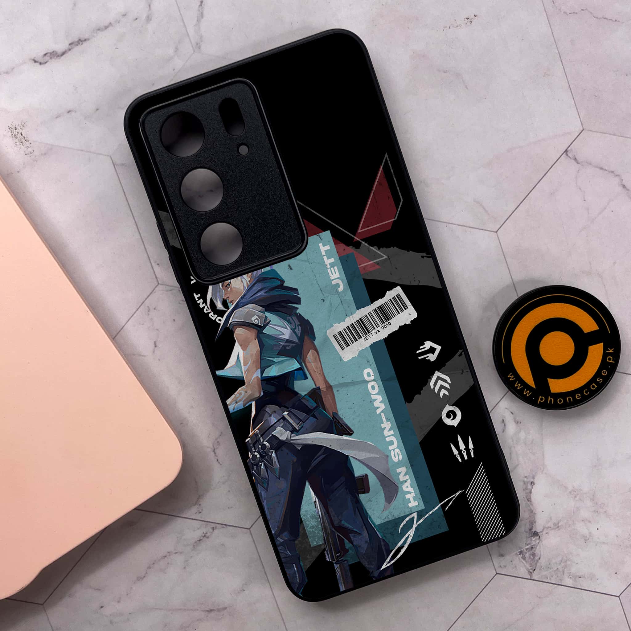 Realme C75x 4G - Battle-Ready Series - Premium Metal Printed soft Bumper shock Proof Case