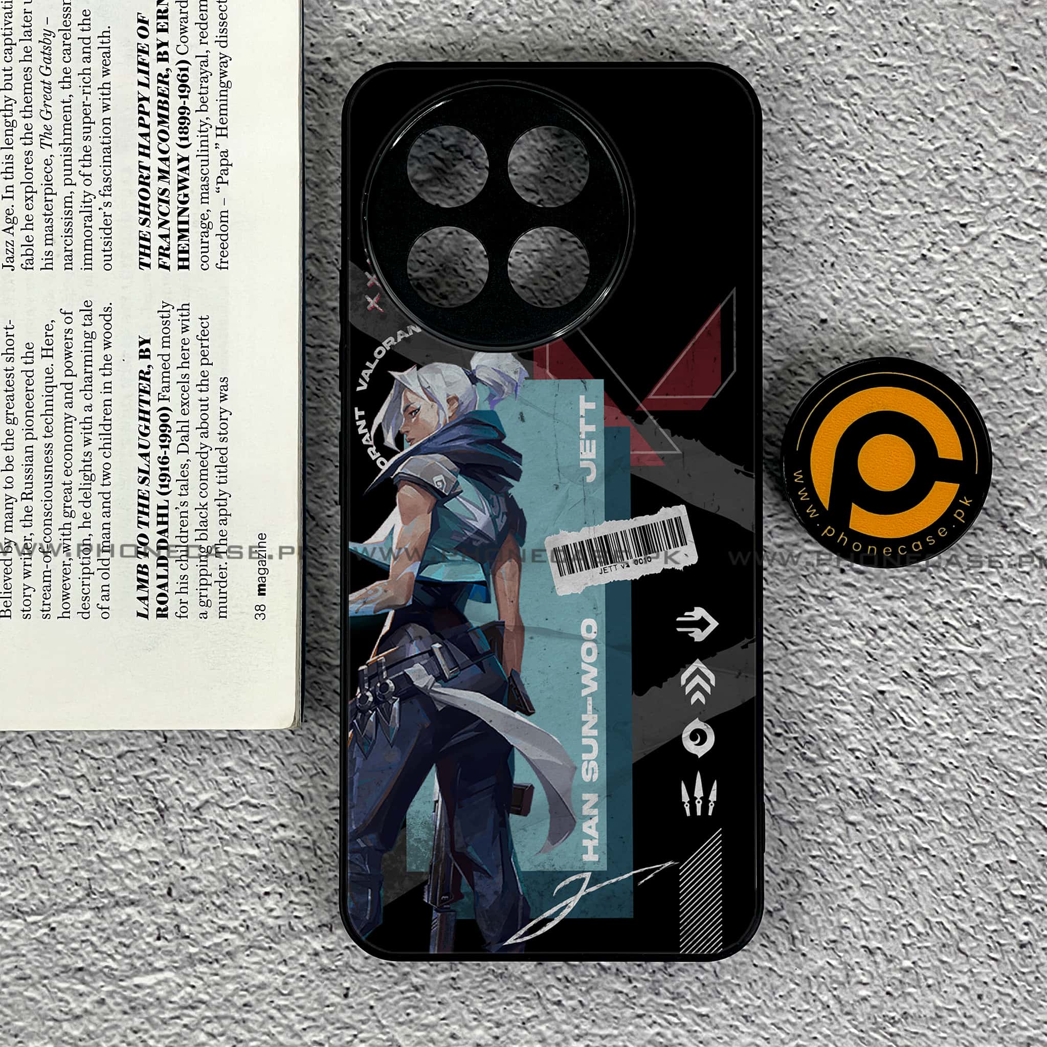 OnePlus Ace 5 - Battle-Ready Series - Premium Metal Printed soft Bumper shock Proof Case