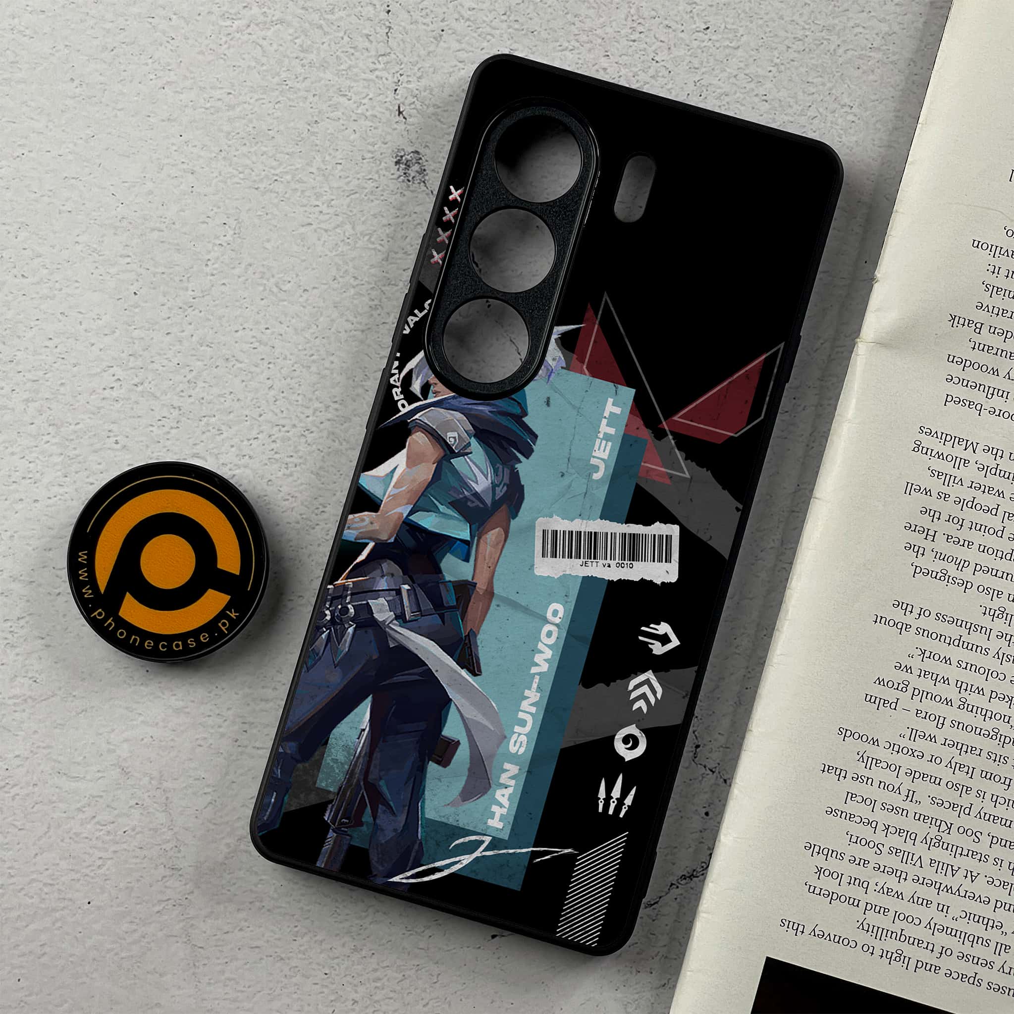 Tecno Camon 40 - Battle-Ready Series  - Premium Metal Printed Soft Bumper Shockproof Case