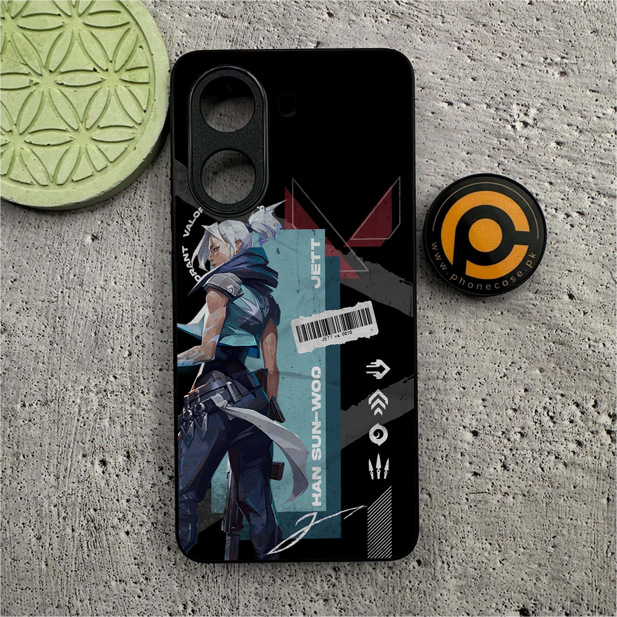 Xiaomi Poco X7 Pro 5G - Battle-Ready Series - Premium Metal  Printed soft Bumper shock Proof Case