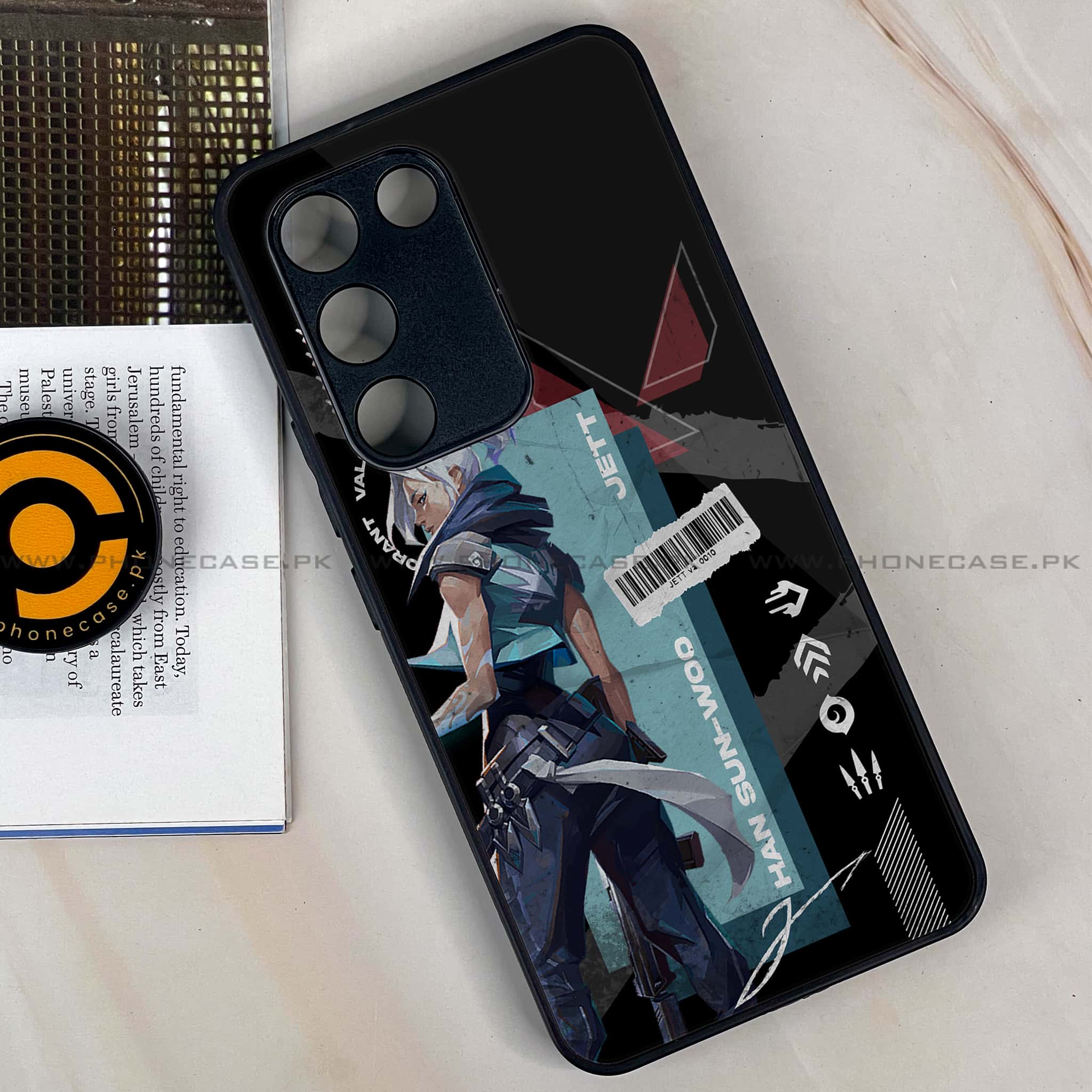 Vivo Y200e -  Battle-Ready - Premium Metal Printed soft Bumper shock Proof Case
