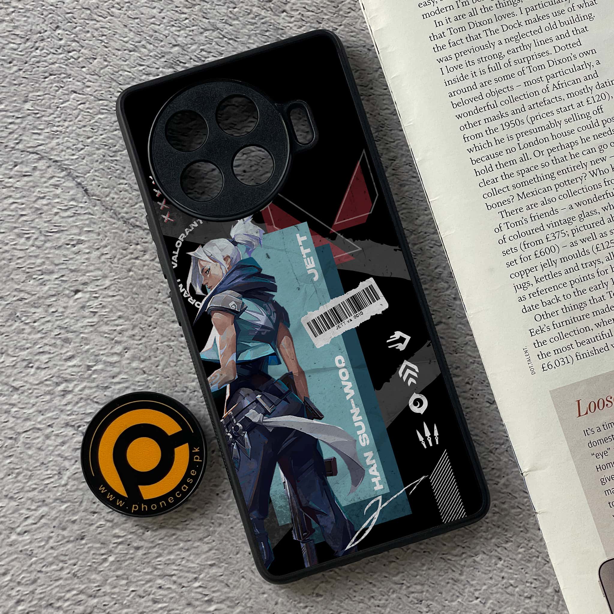 Tecno Spark 20 pro plus - Battle-Ready Series - Premium Metal Printed soft Bumper shock Proof Case
