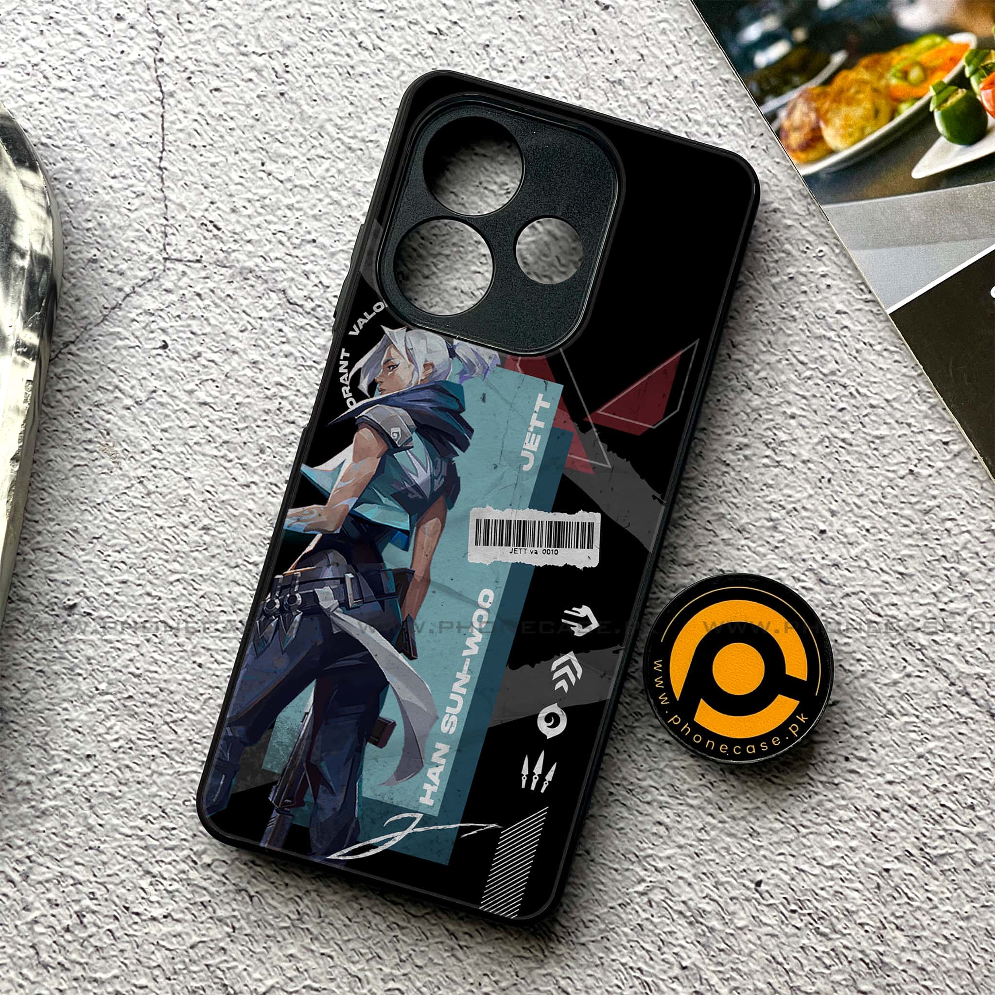 Oppo A5 Pro - Battle-Ready - Premium Metal Printed soft Bumper shock Proof Case