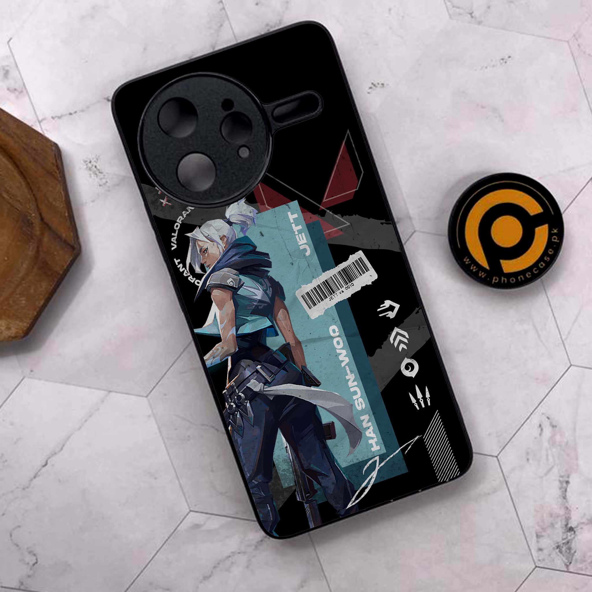 Xiaomi Poco F7 Ultra 5G - Battle-Ready Series - Premium Metal Printed soft Bumper shock Proof Case