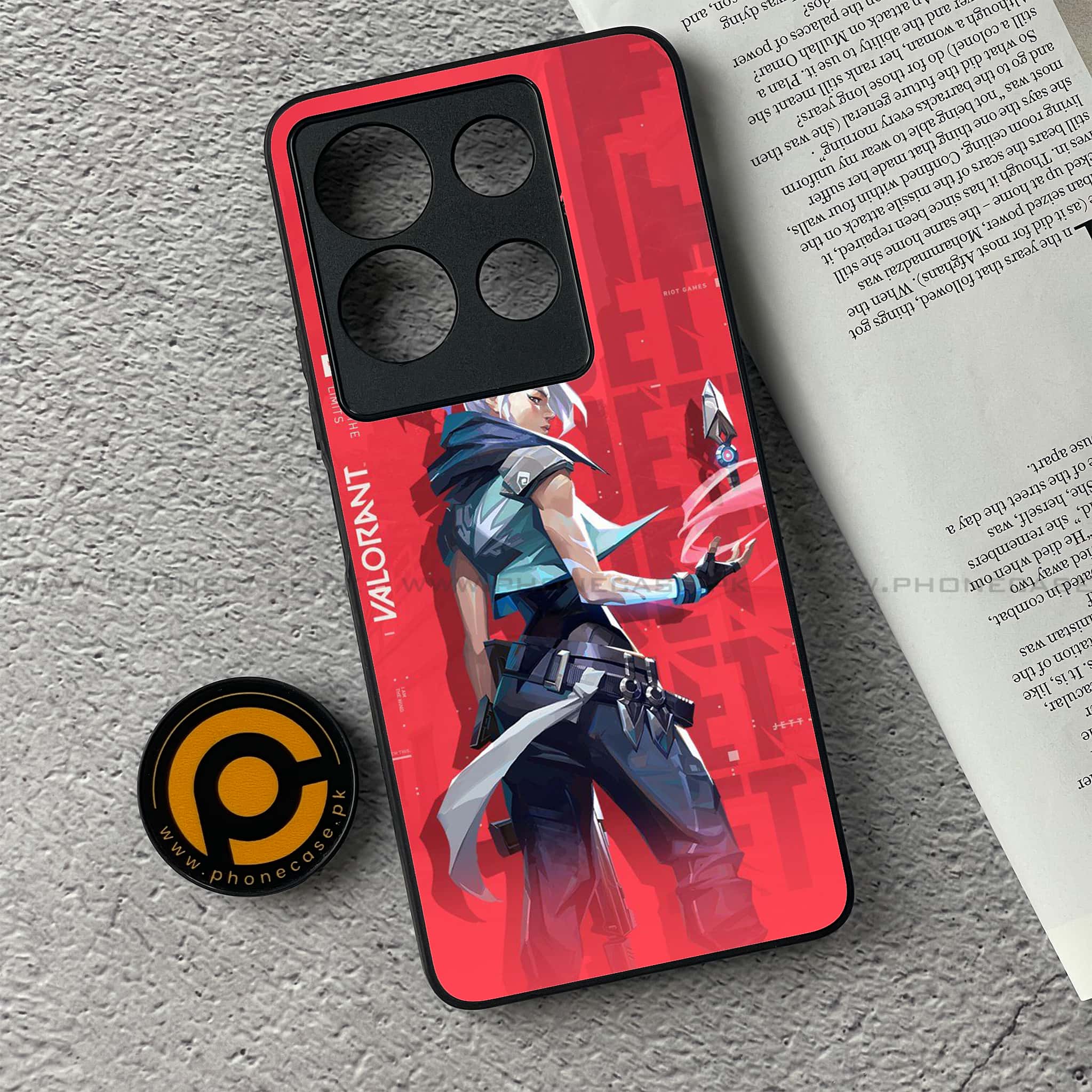 Infinix Note 30 - Battle-Ready Series - Premium Printed Glass soft Bumper shock Proof Case