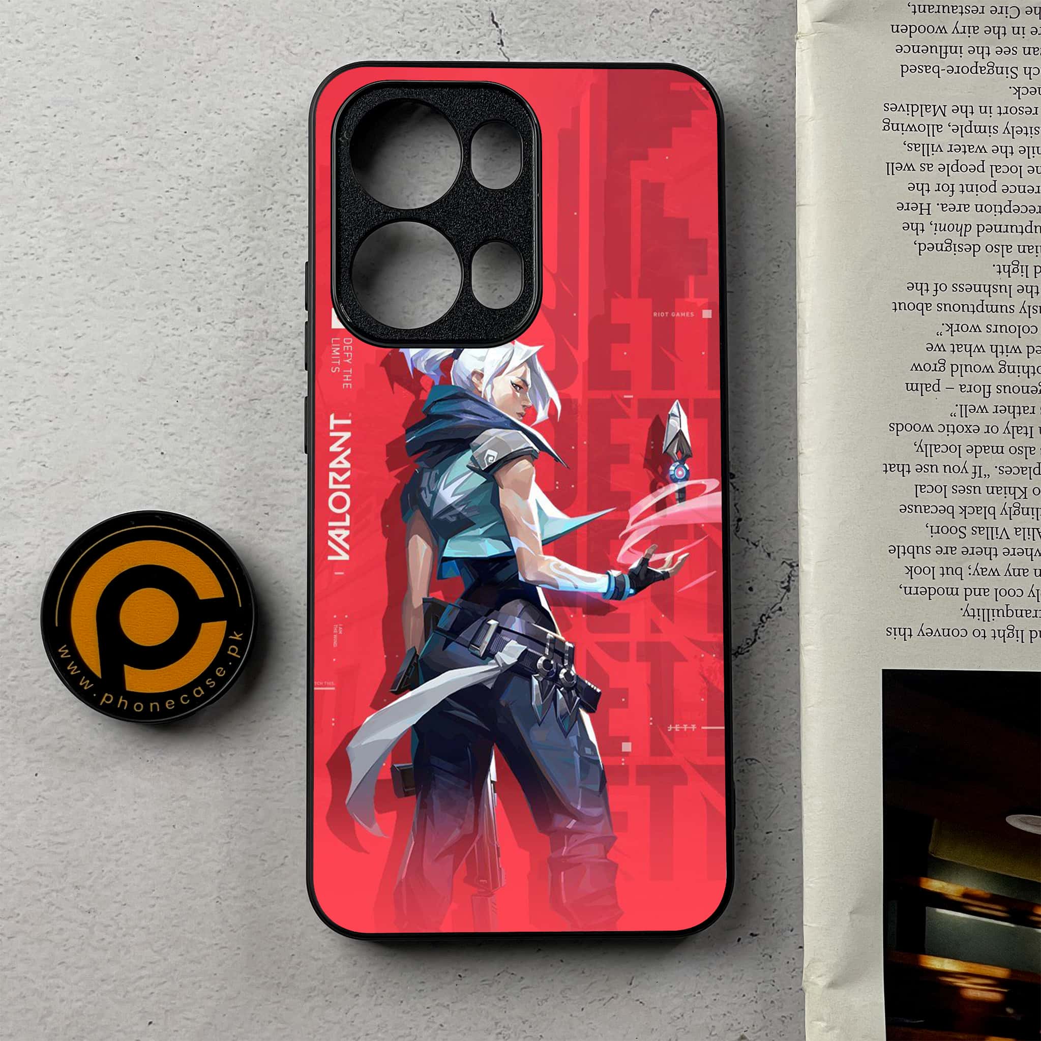 Oppo Reno 13 Pro - Battle-Ready - Premium Metal Printed Soft Bumper Shockproof Case