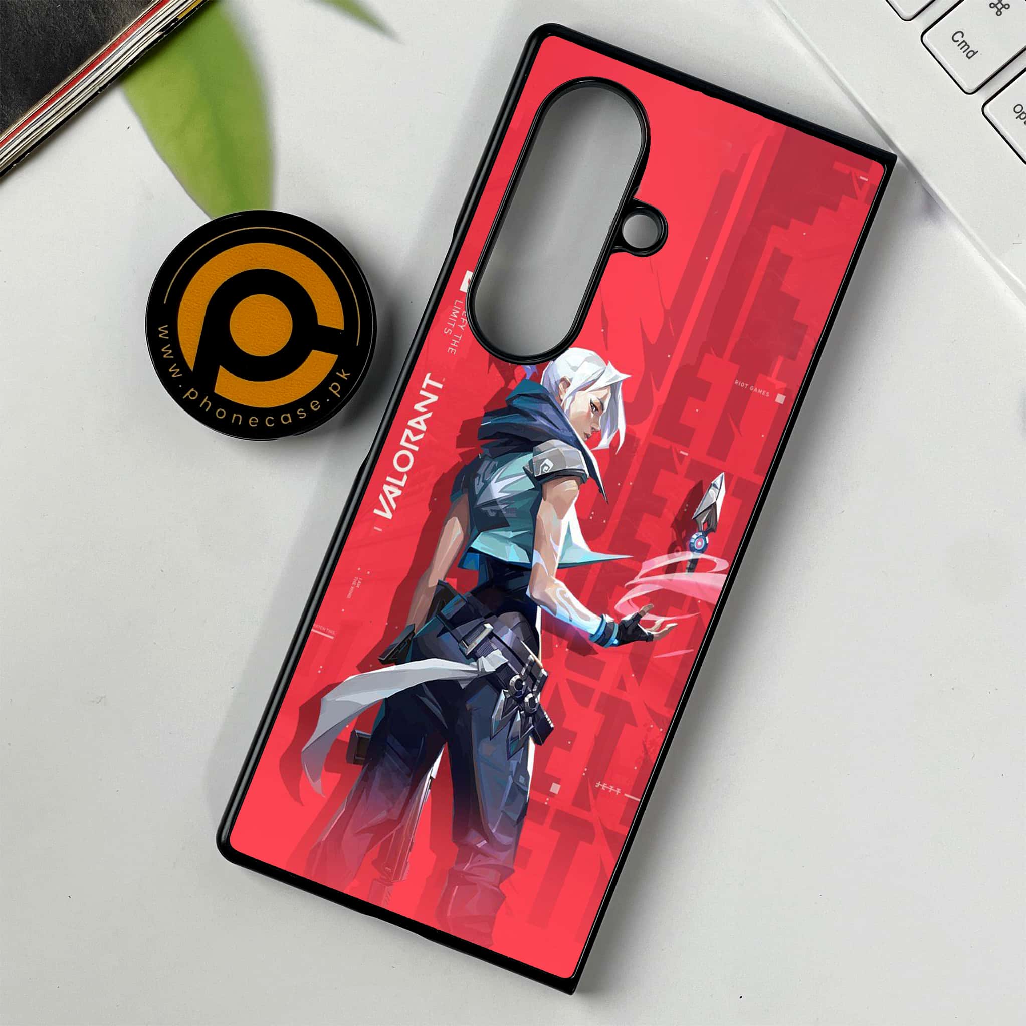 Samsung Galaxy Z Fold 7 - Battle-Ready Series - Premium Metal Printed soft Bumper shock Proof Case